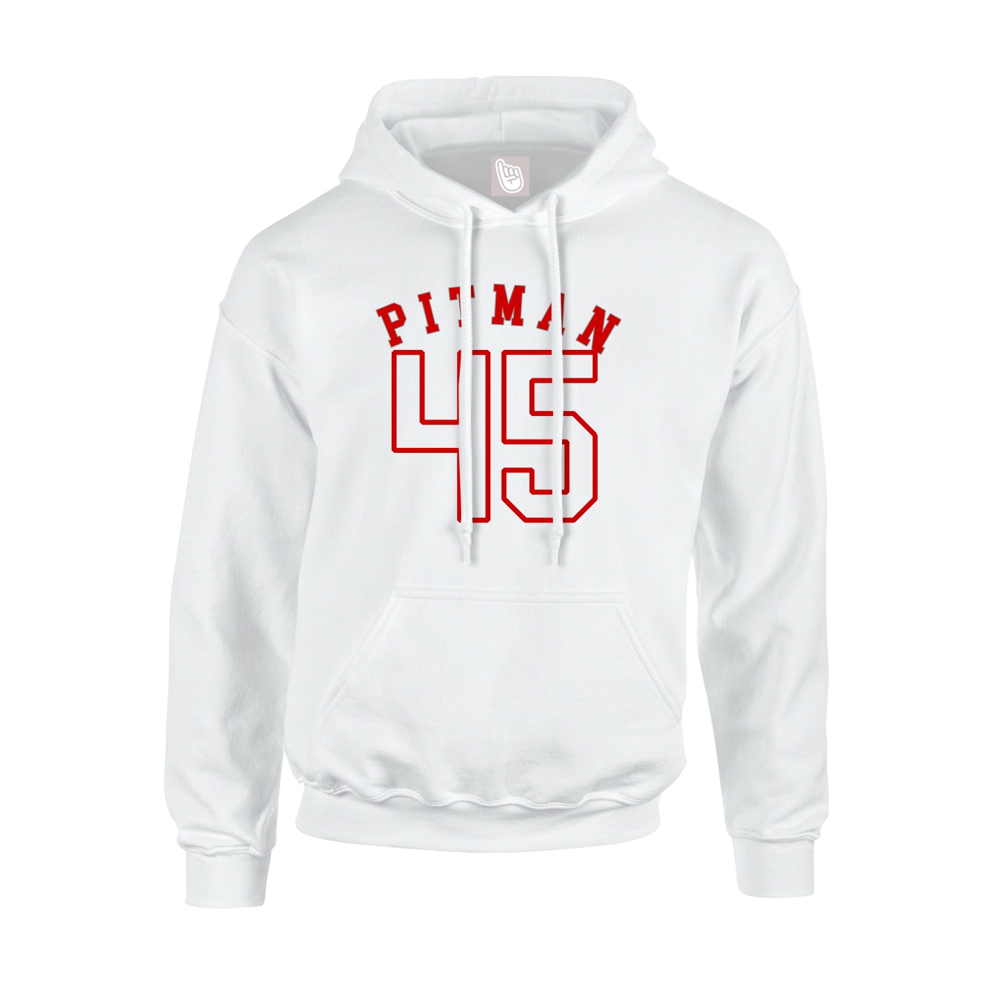 Hoodie — Shirsey Arch in White