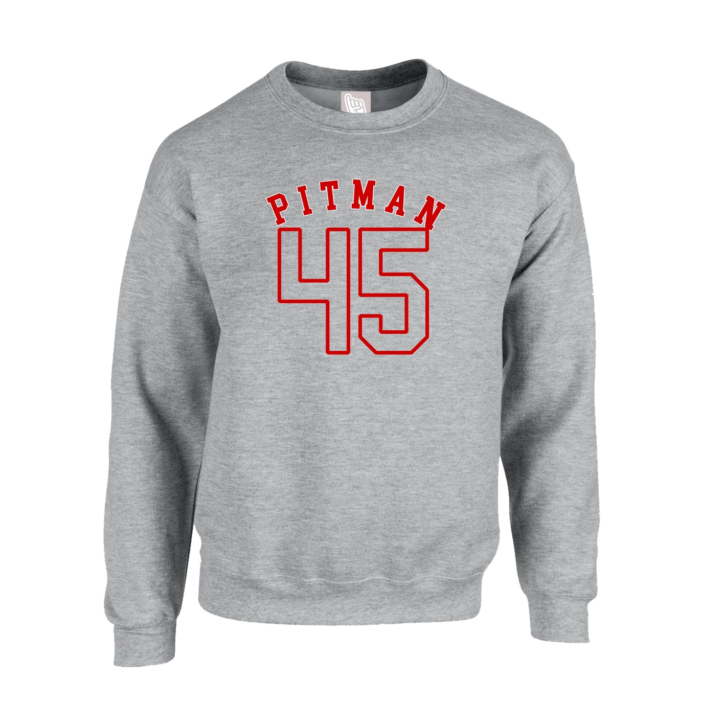 Fleece Crew — Shirsey Arch in Grey