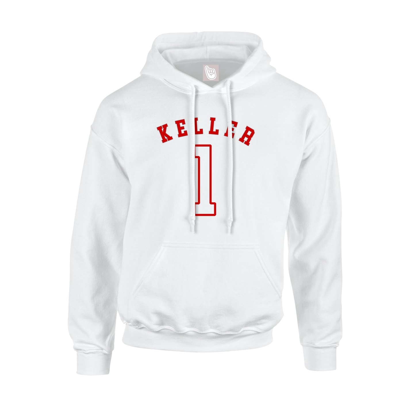 Hoodie — Shirsey Arch in White