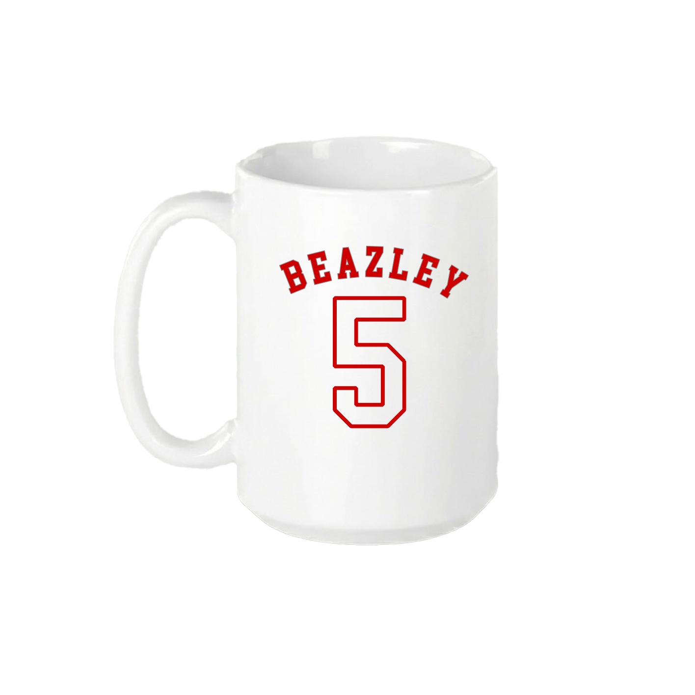 15oz Coffee Mug — Shirsey Arch in White