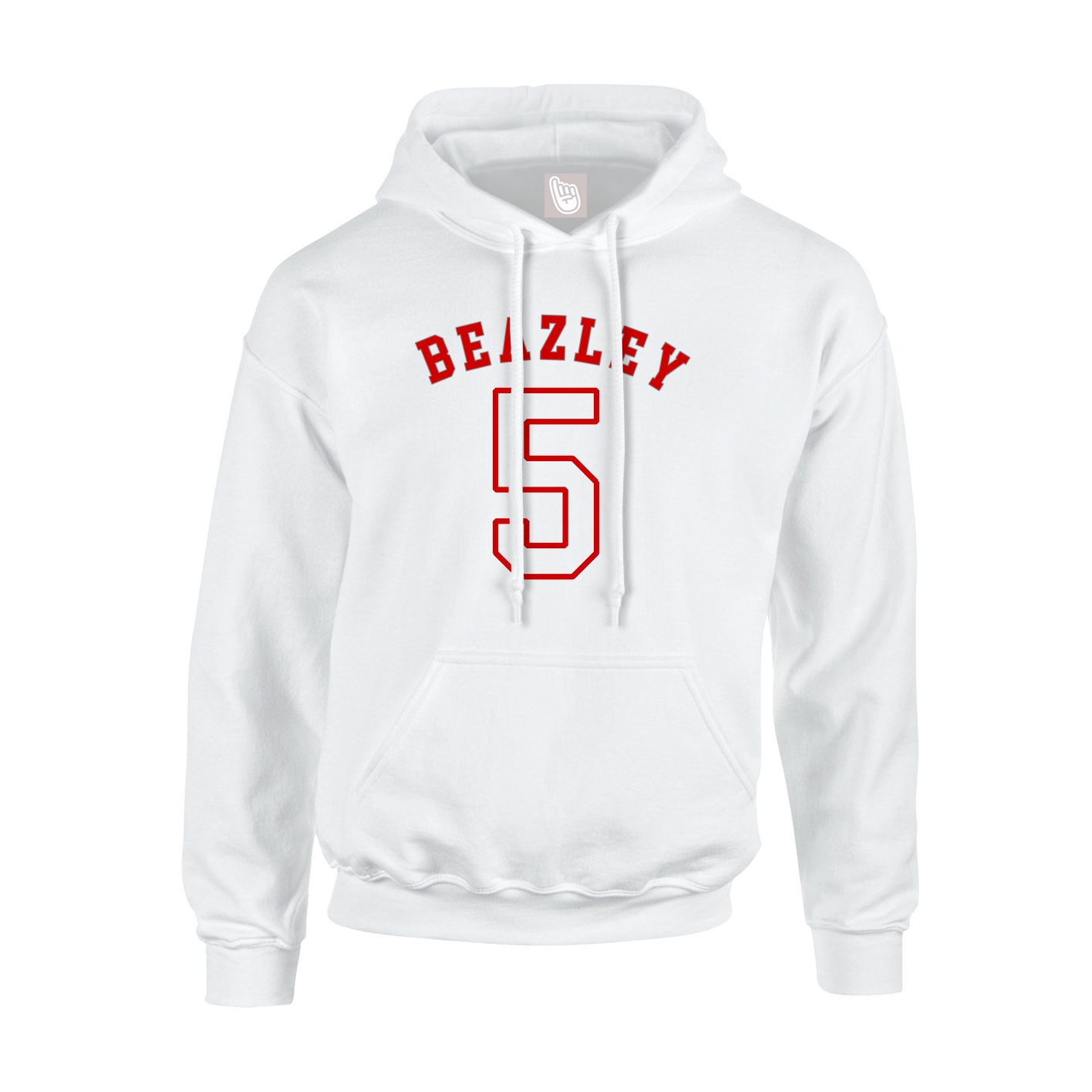 Hoodie — Shirsey Arch in White
