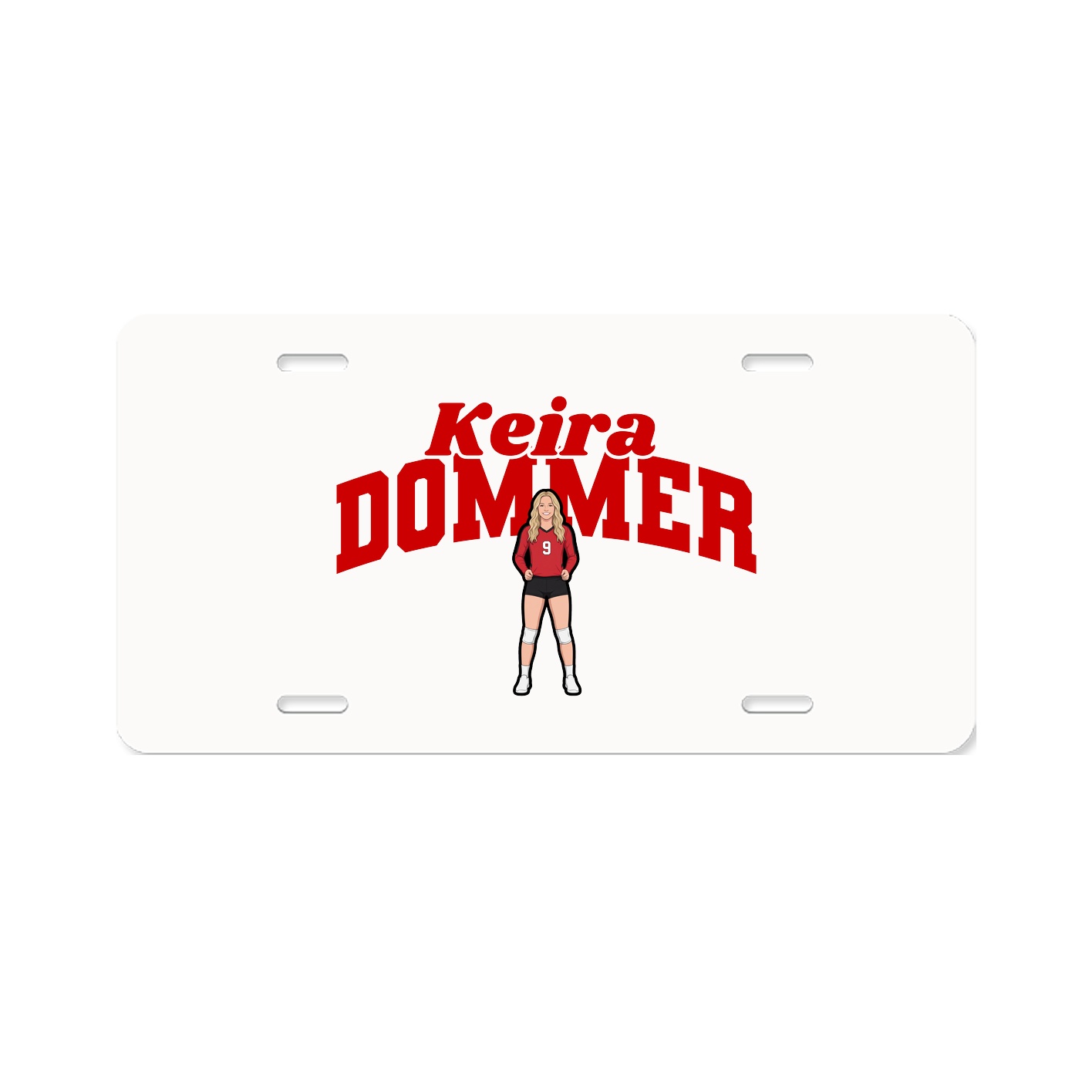 License Plate — Signature Arch in Classic