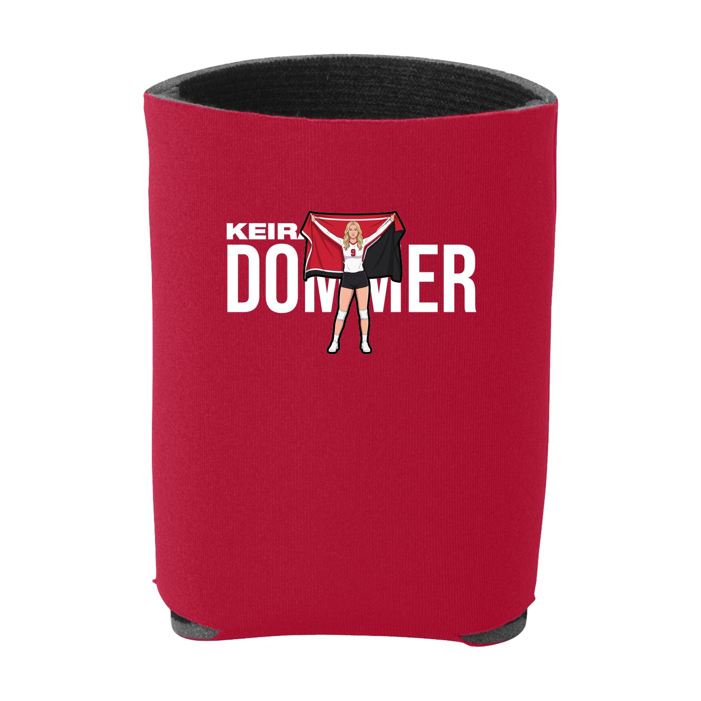 Can Holder — Player Name in Red