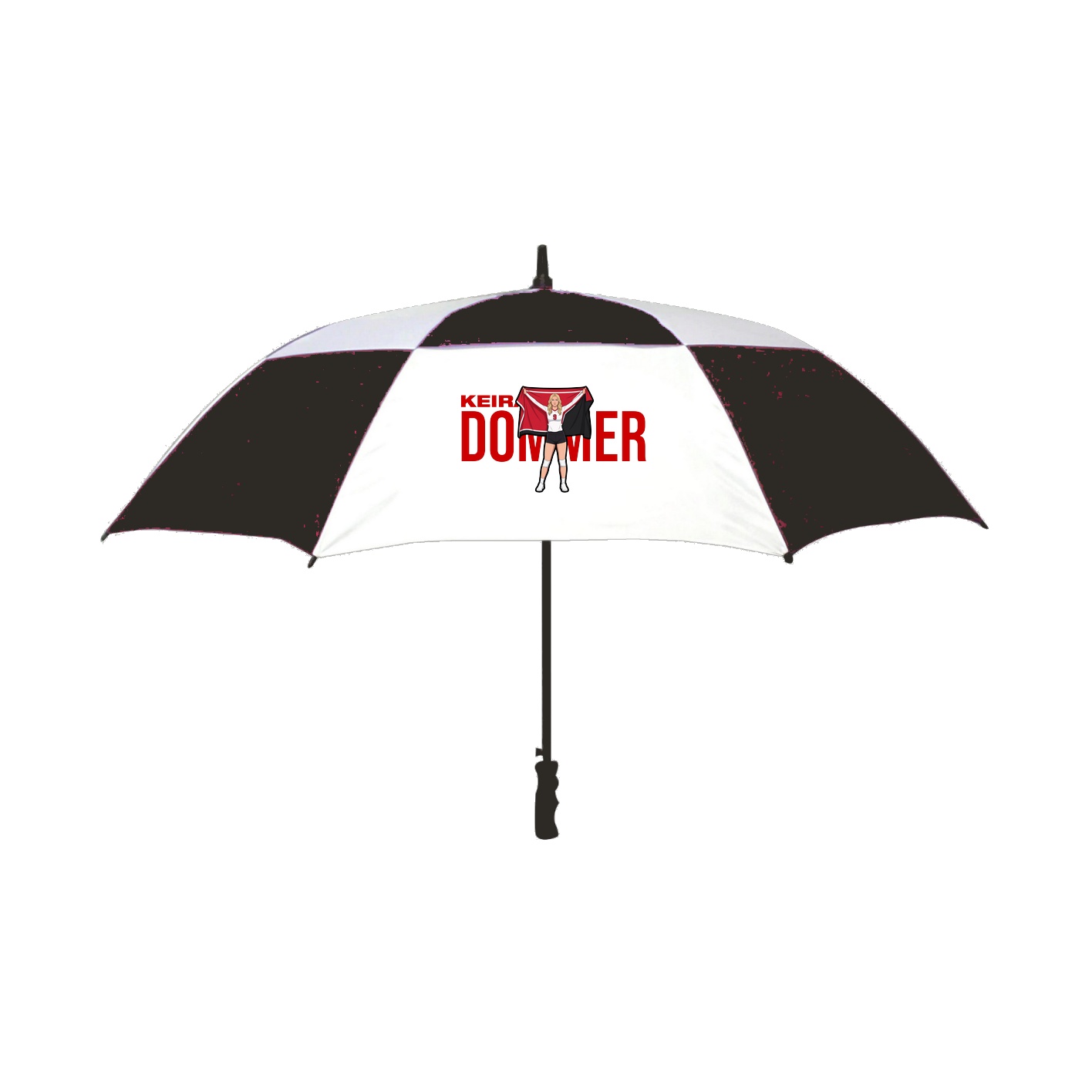 Golf Umbrella — Player Name in Black