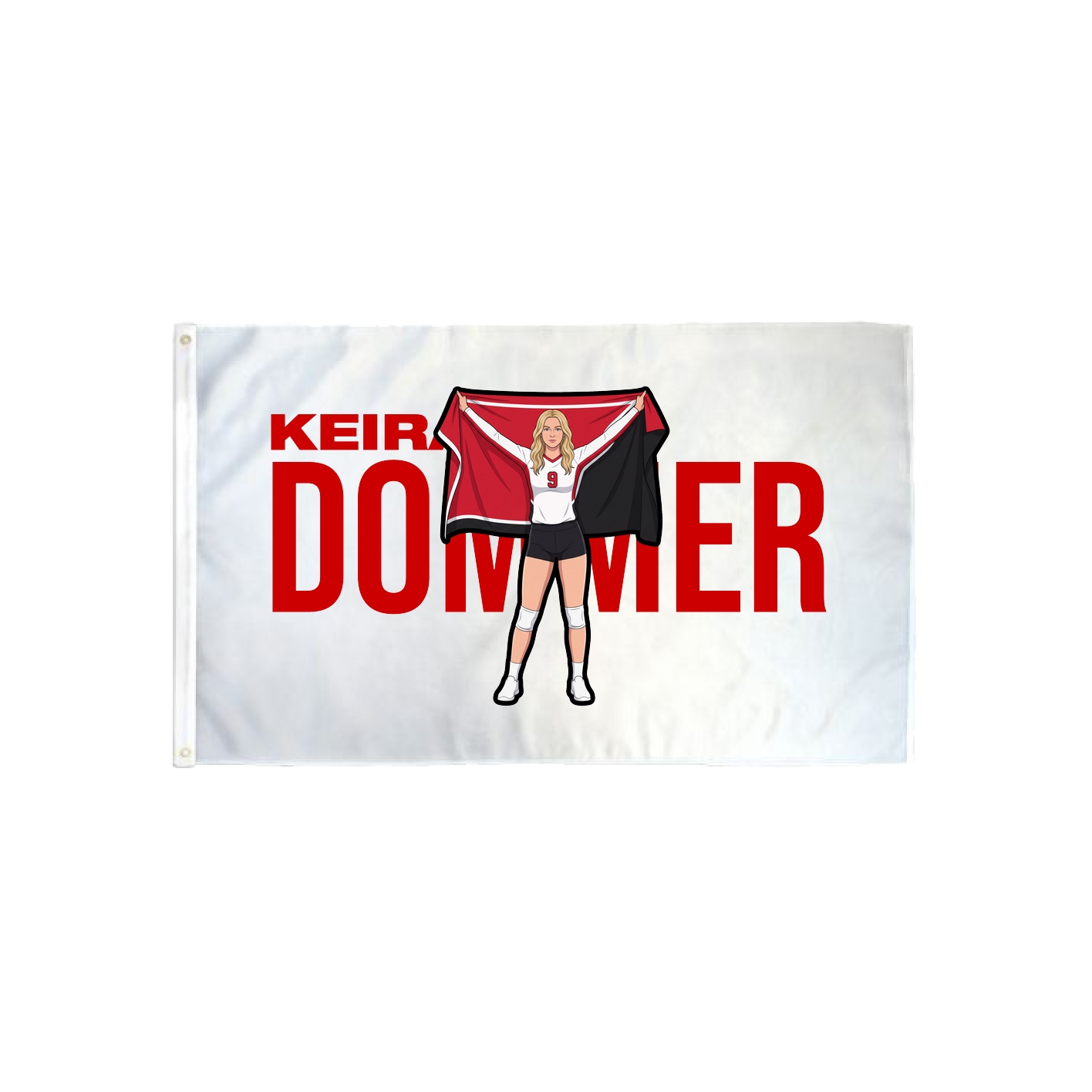 3x5 Flag — Player Name in Classic