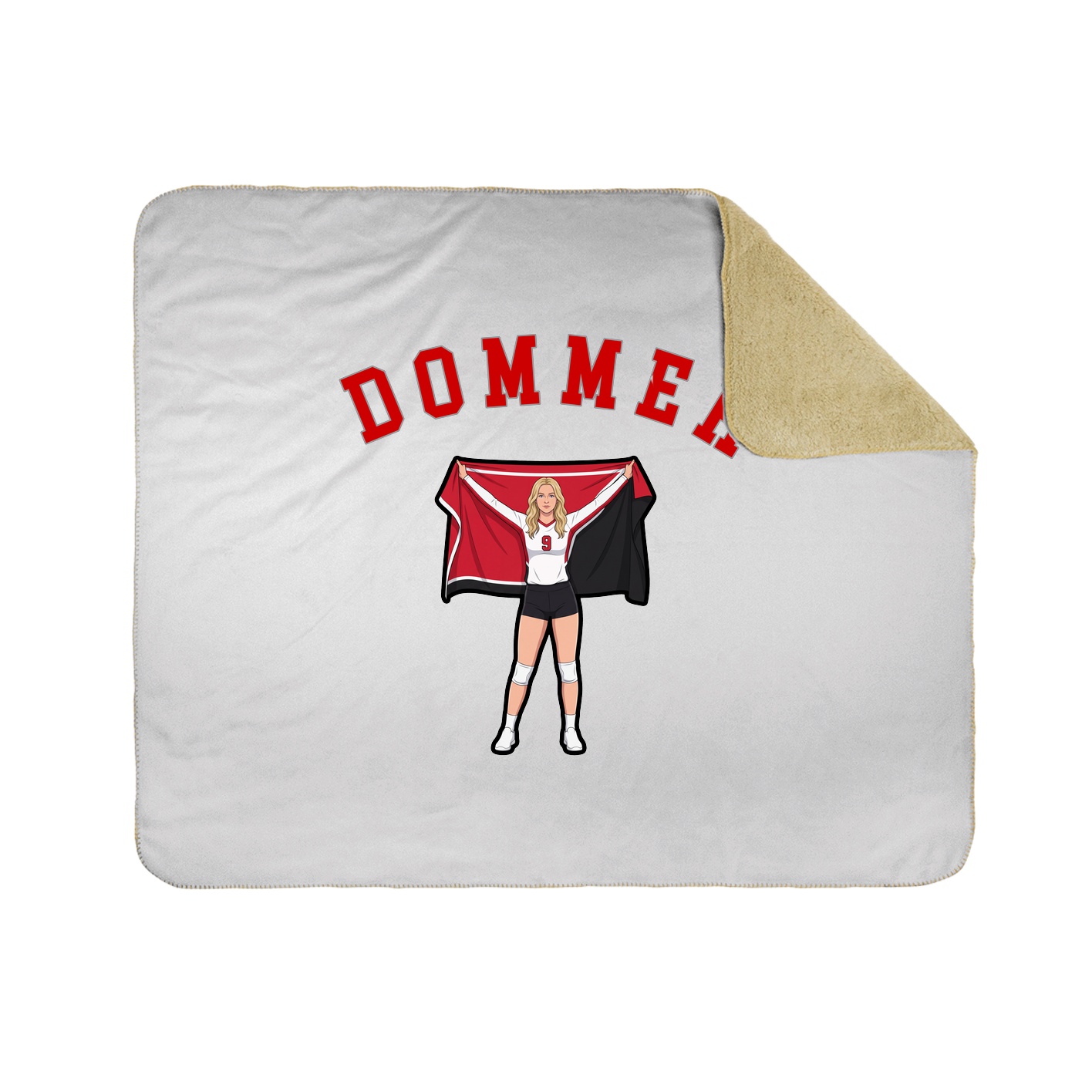 Throw Blanket — Shirsey Arch in White