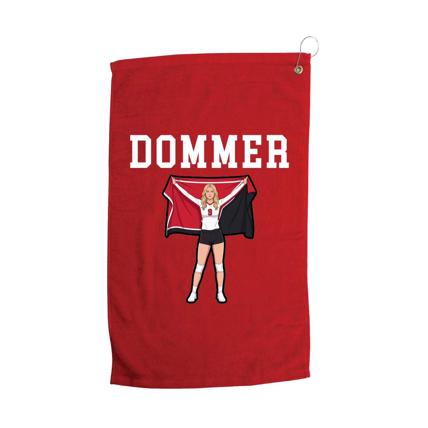 Golf Towel — Shirsey in Red