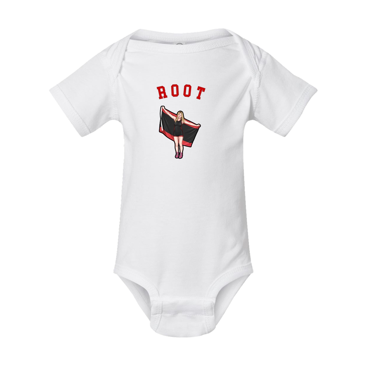 Baby Onesie — Shirsey Arch in White
