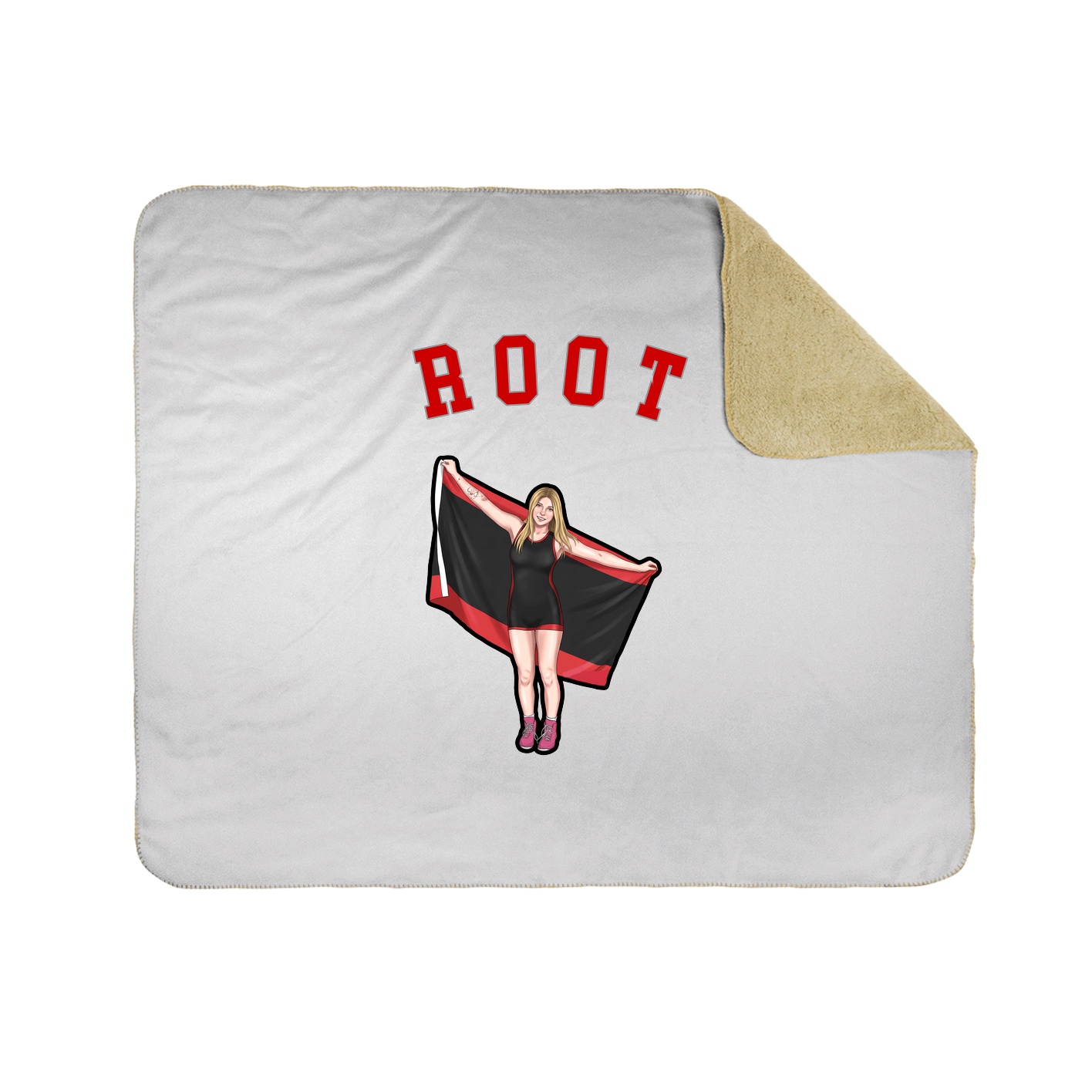 Throw Blanket — Shirsey Arch in White