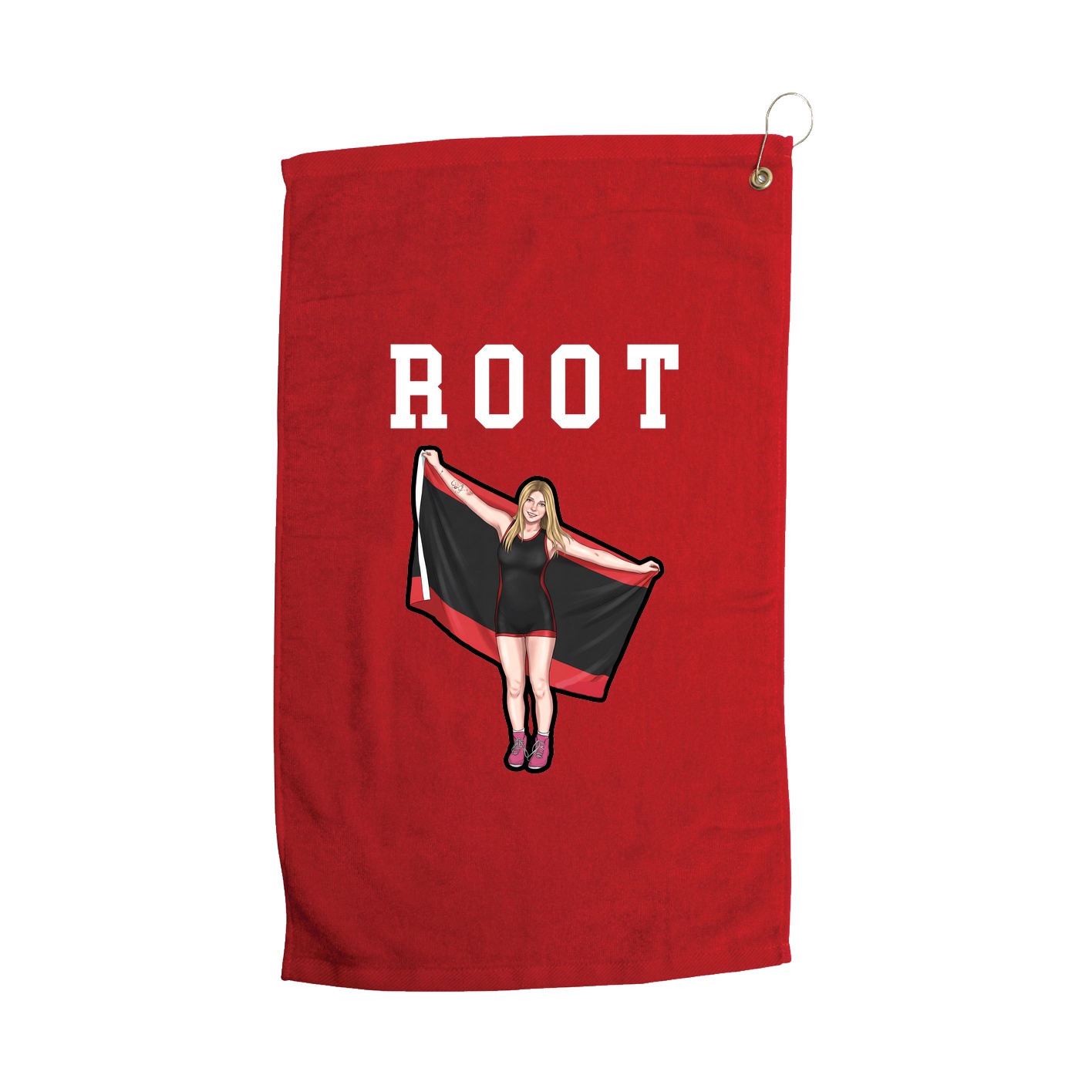 Golf Towel — Shirsey in Red