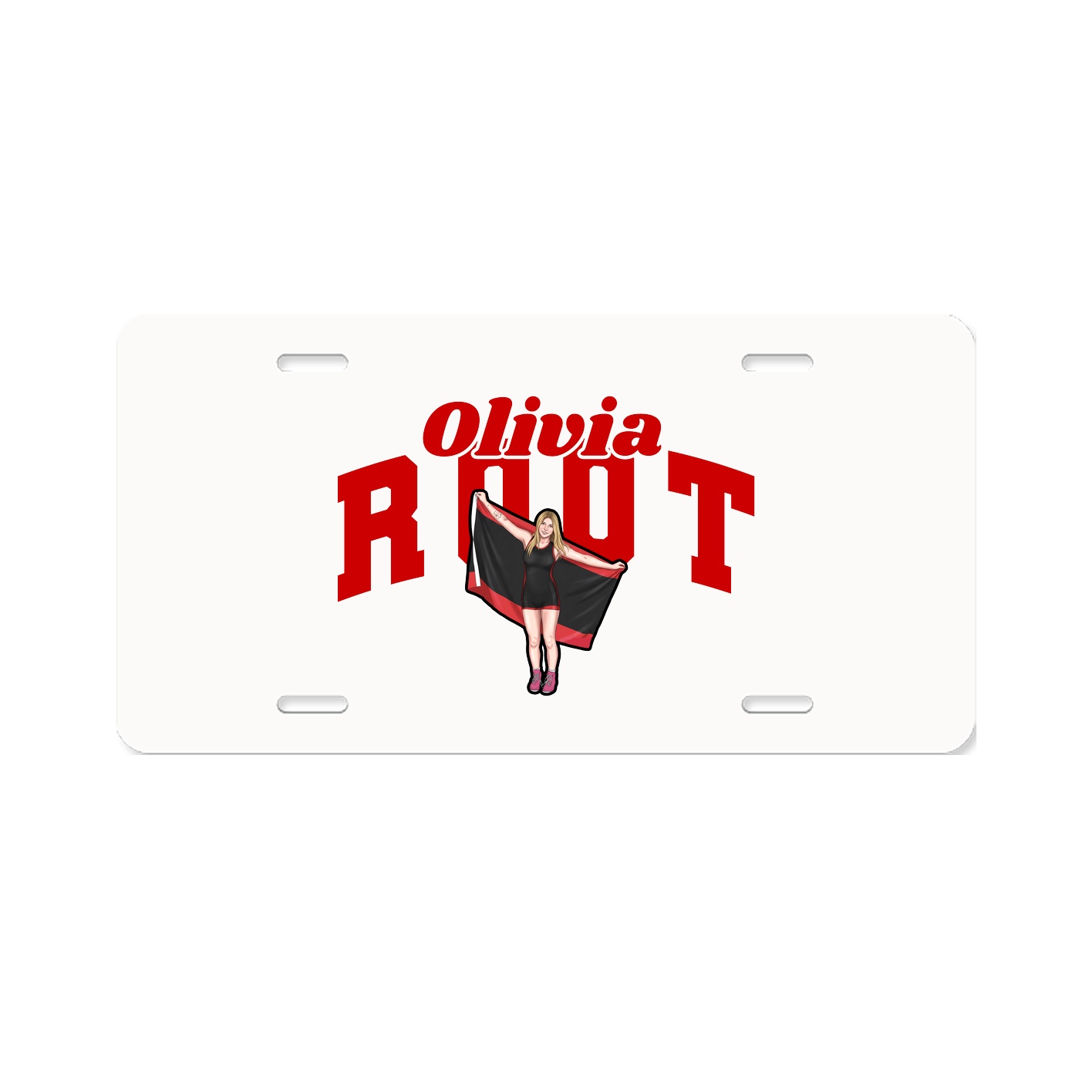 License Plate — Signature Arch in Classic