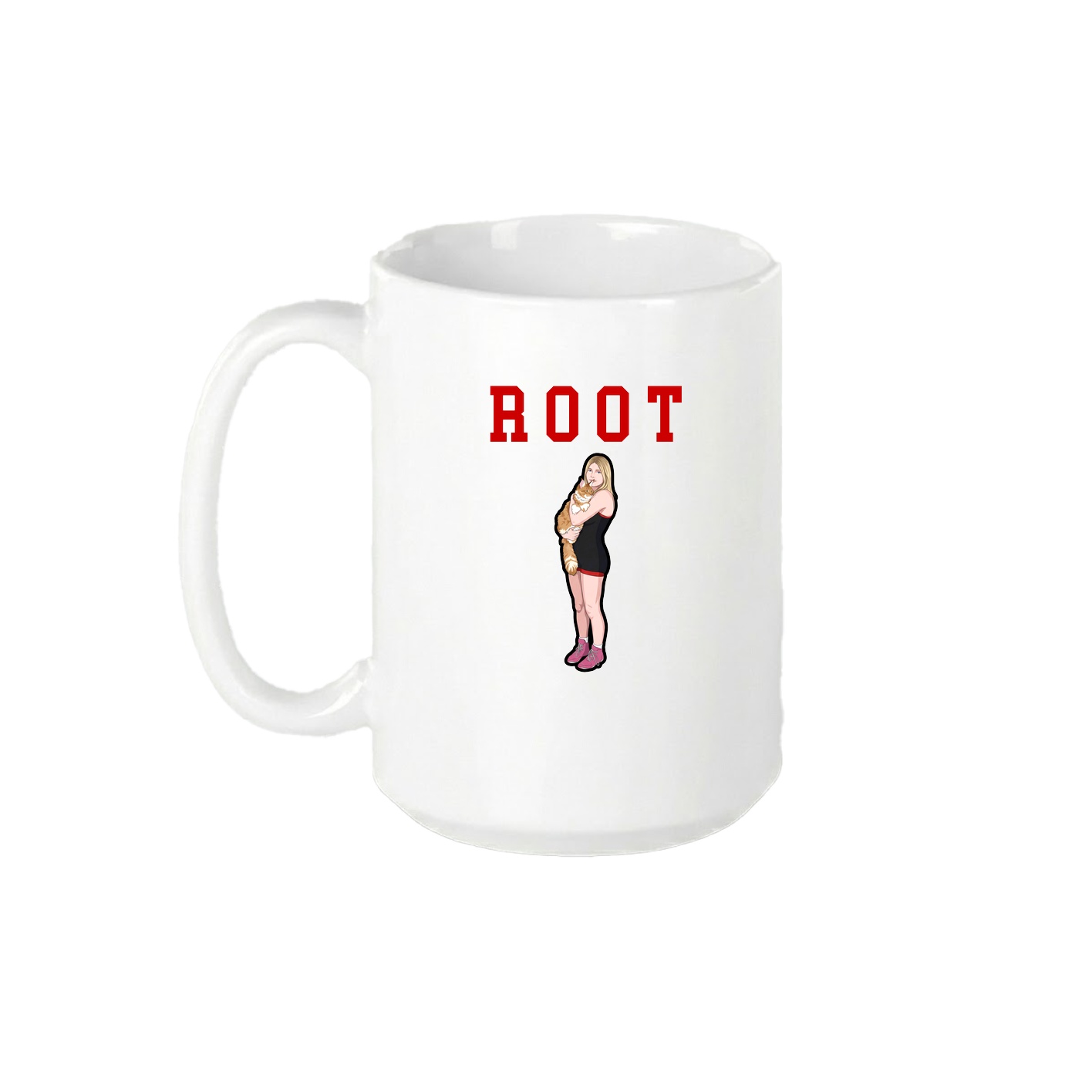 15oz Coffee Mug — Shirsey in White
