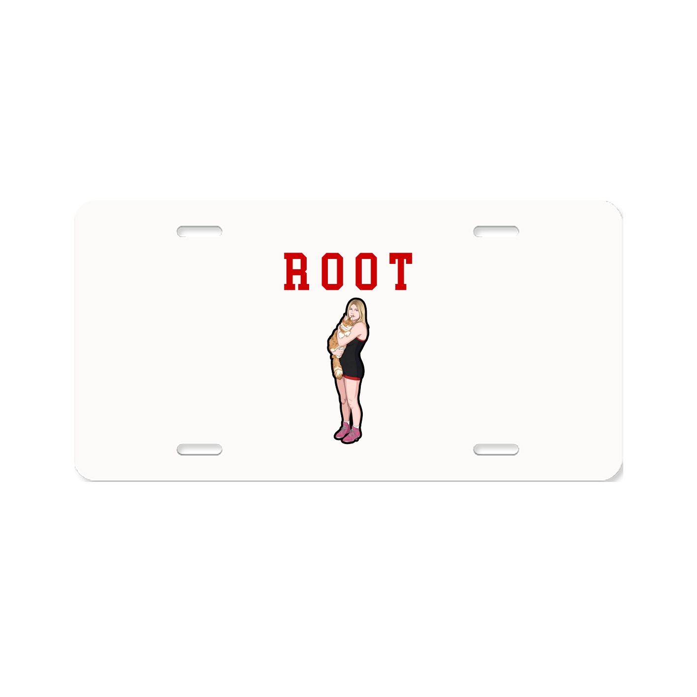 License Plate — Shirsey in Classic
