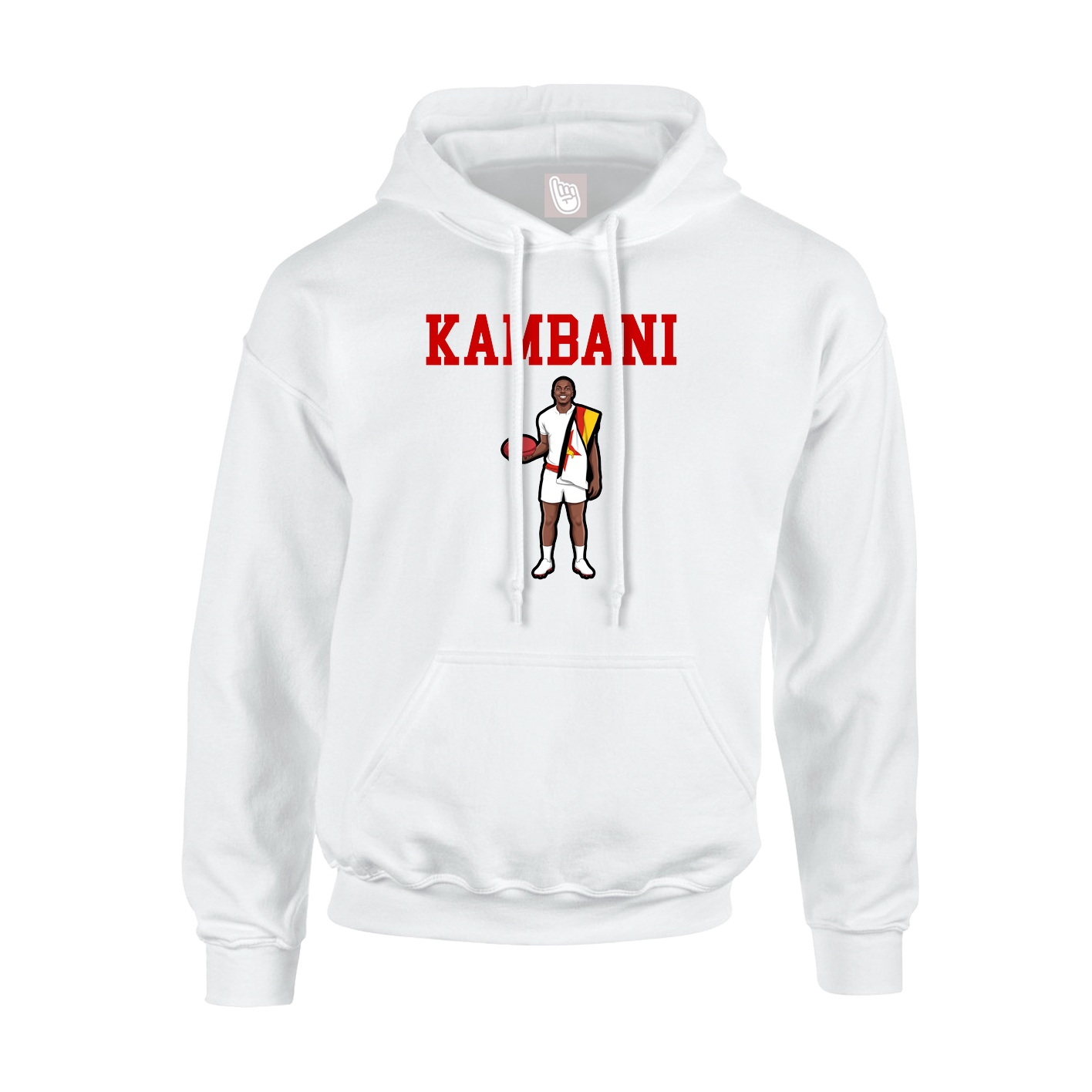Hoodie — Shirsey in White