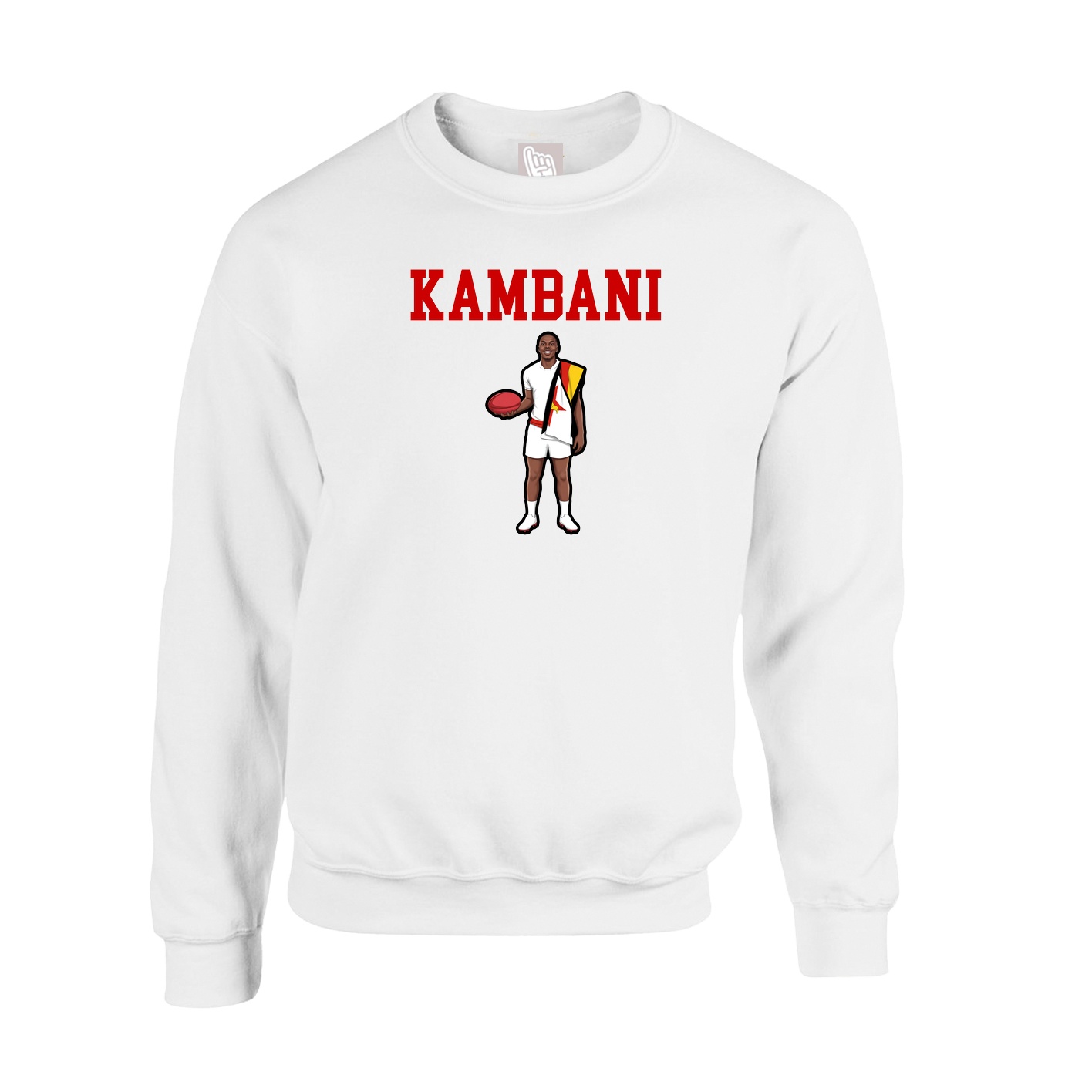 Fleece Crew — Shirsey in White