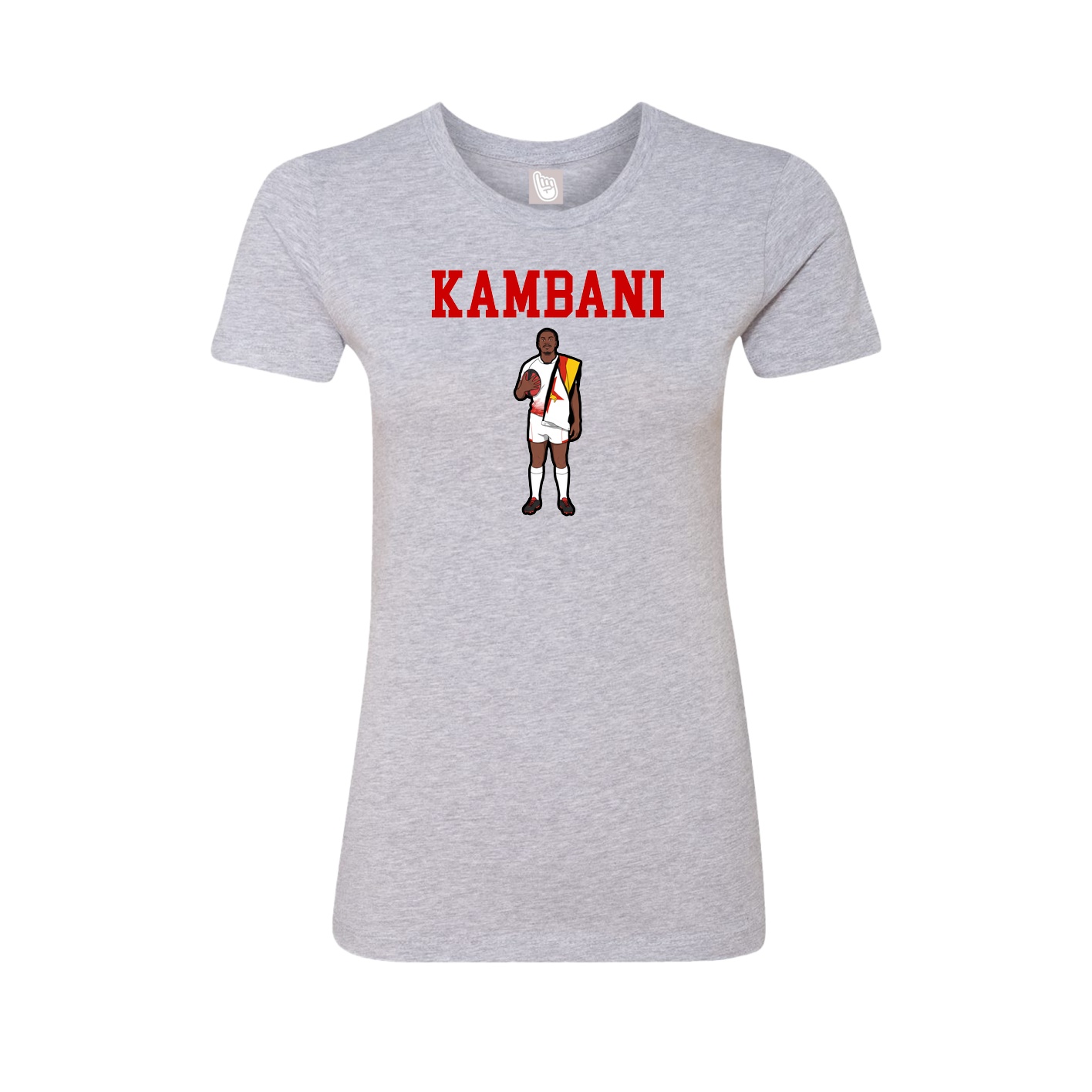Fitted Women's Tee — Shirsey in Grey
