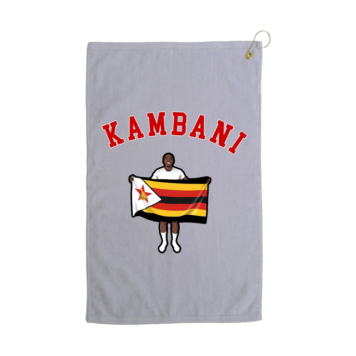 Golf Towel — Shirsey Arch in Grey