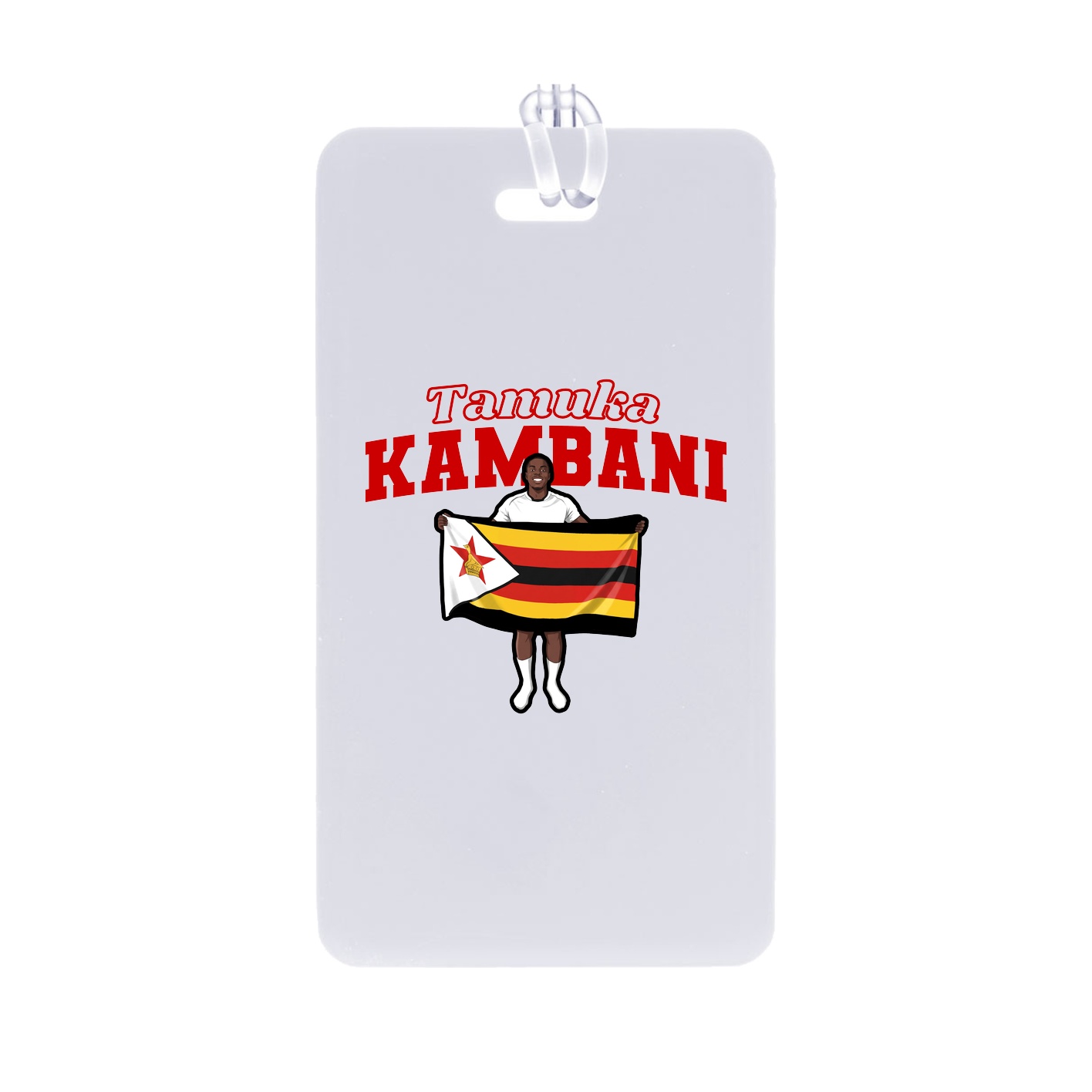 Bag Tag — Name Arch in Classic