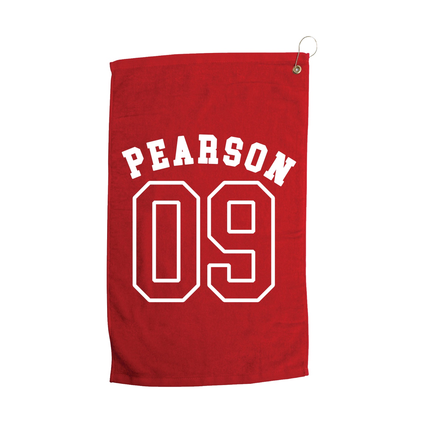 Golf Towel — Shirsey Arch in Red