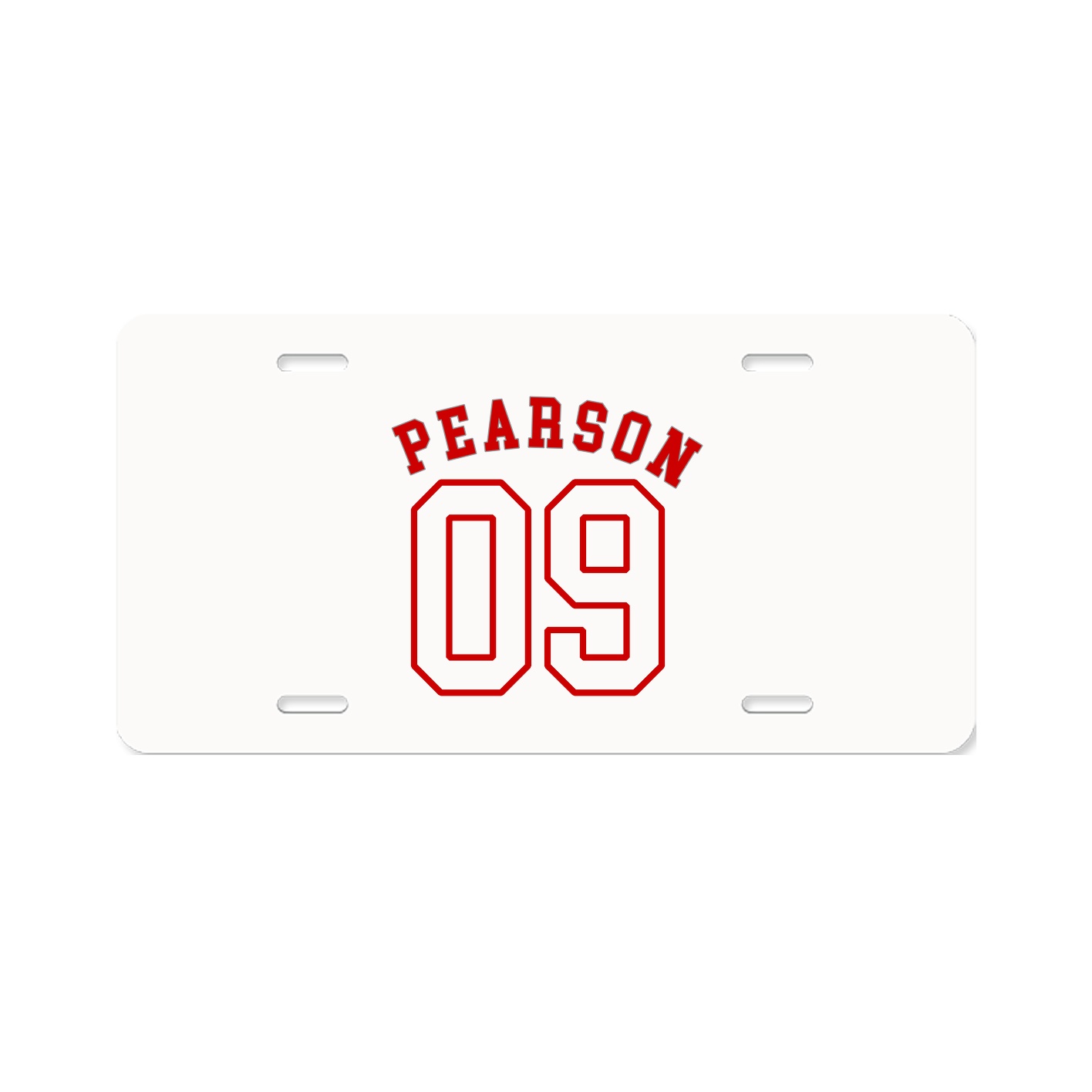 License Plate — Shirsey Arch in Classic
