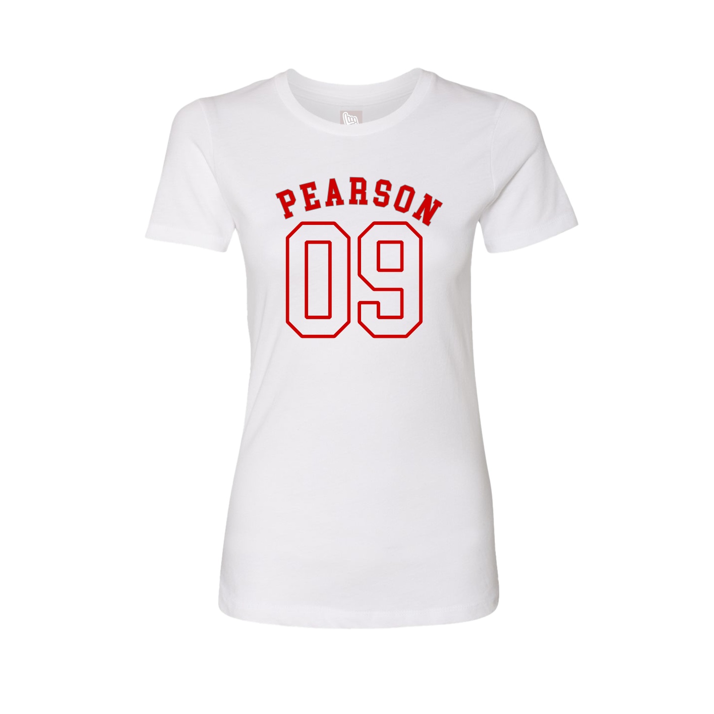 Womens Tee — Shirsey Arch in White