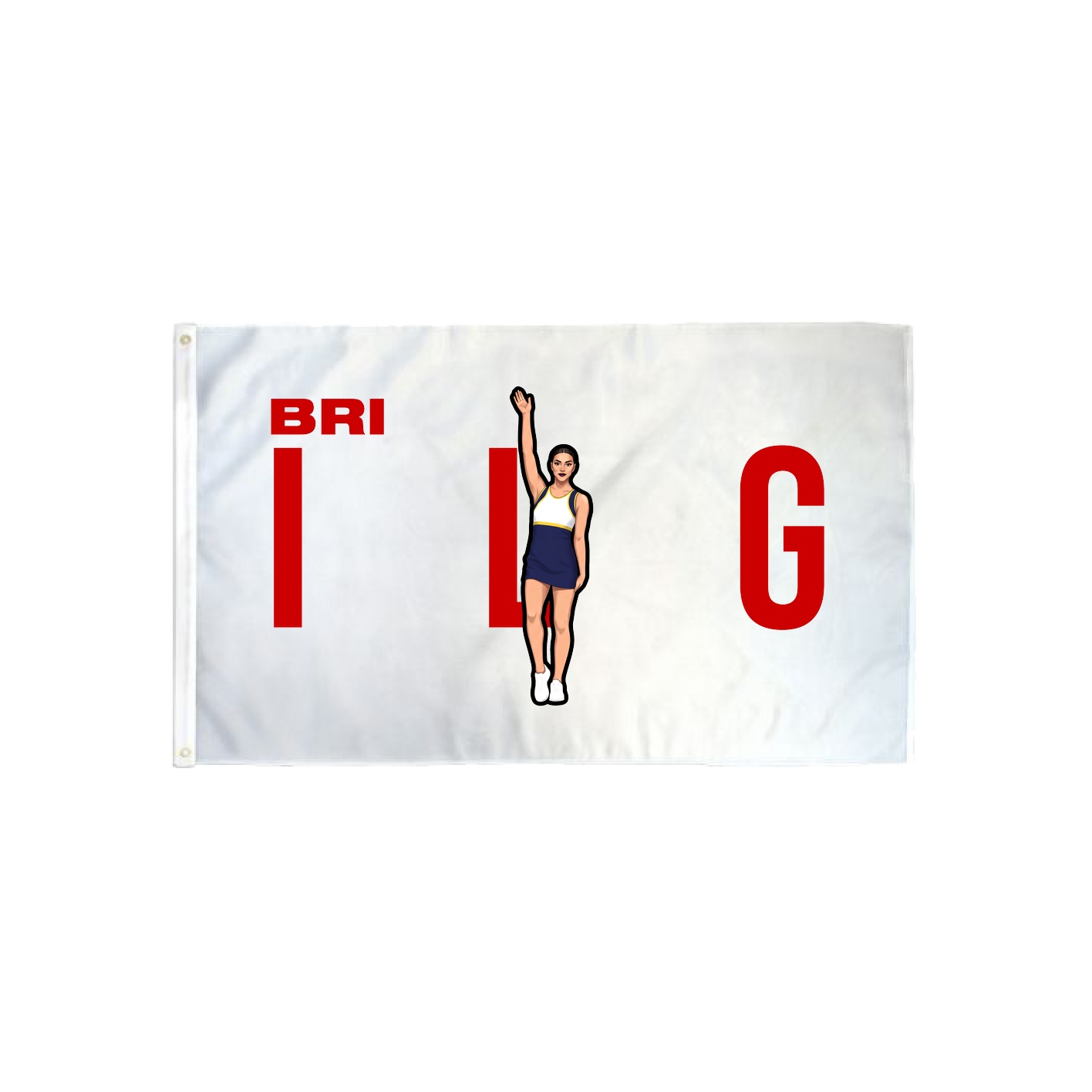 3x5 Flag — Player Name in Classic