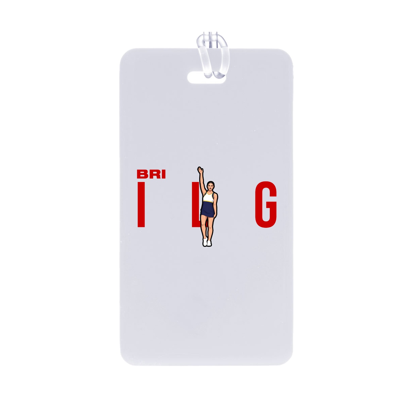 Bag Tag — Player Name in Classic