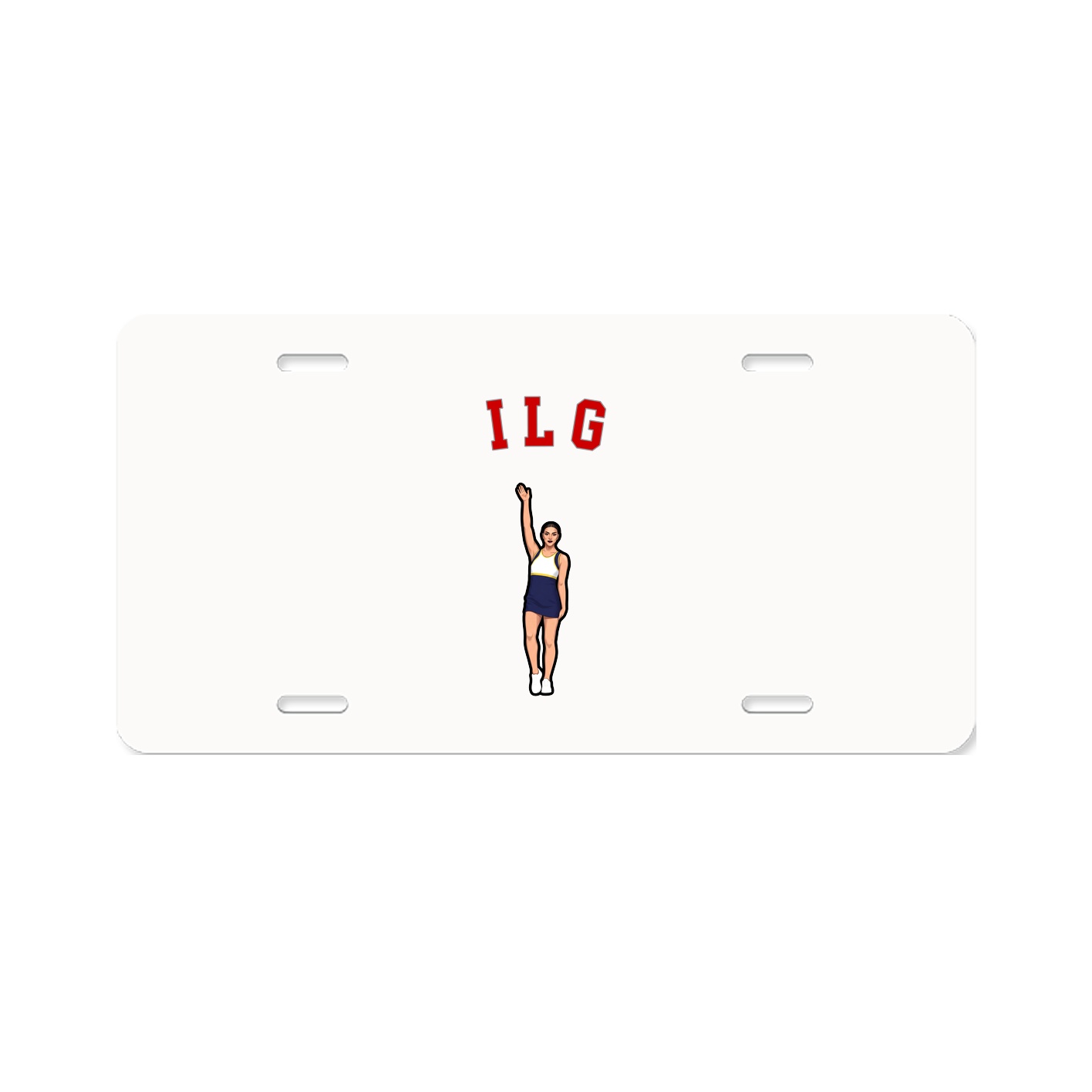 License Plate — Shirsey Arch in Classic