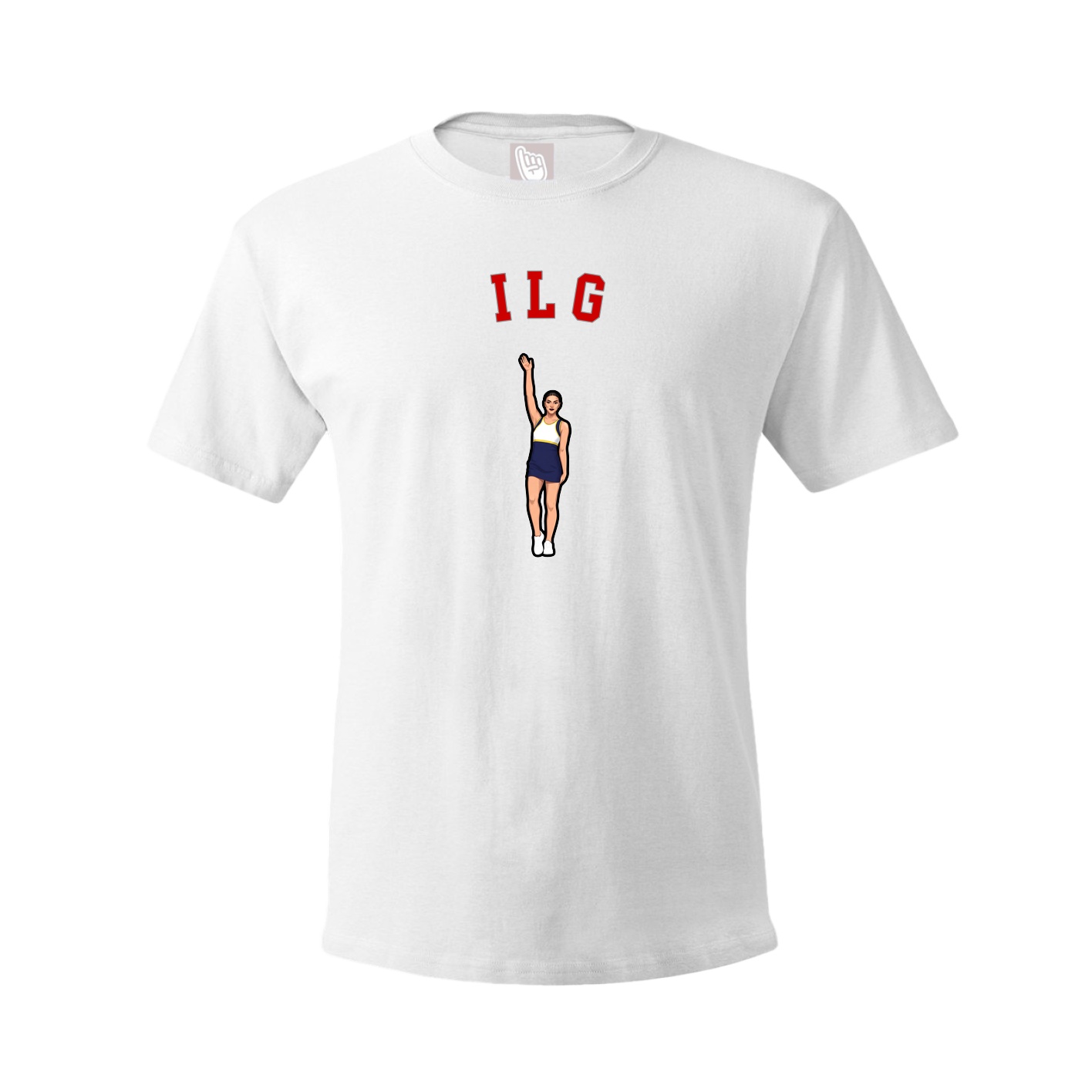 Tee — Shirsey Arch in White