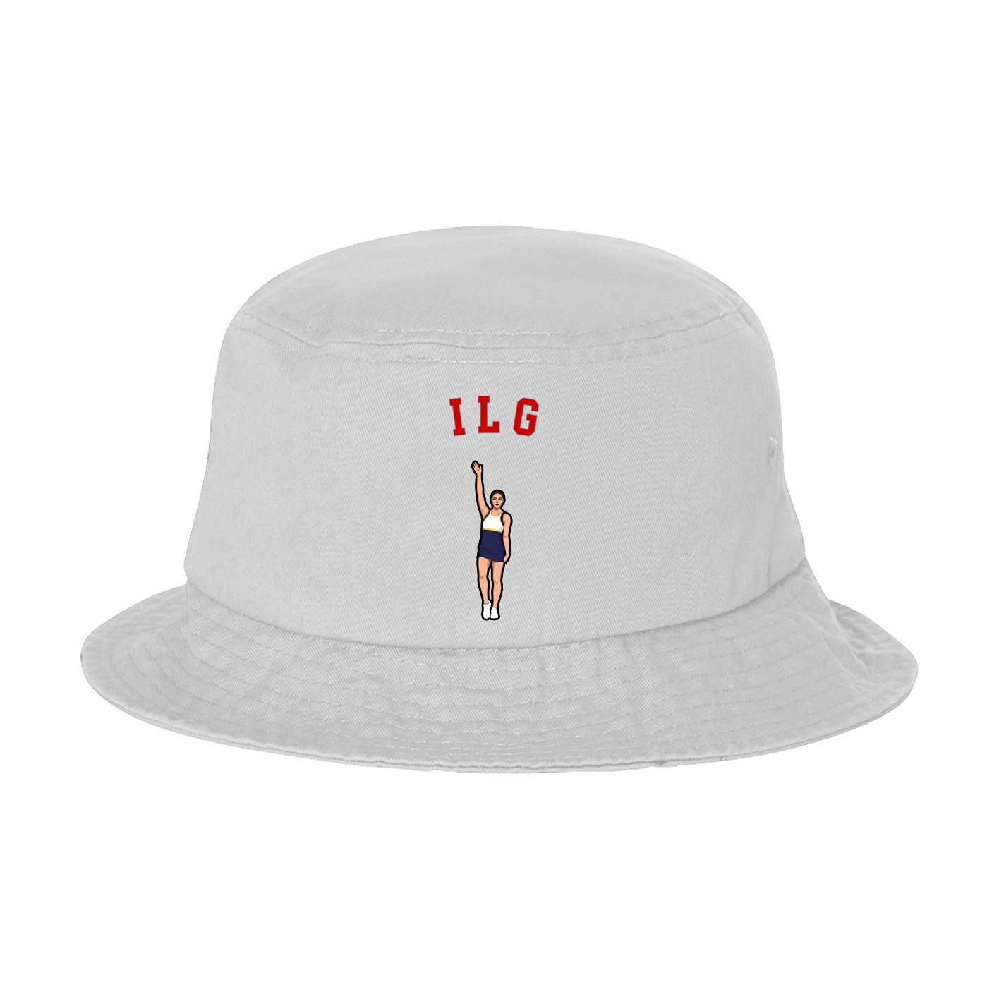 Bucket Cap — Shirsey Arch in White