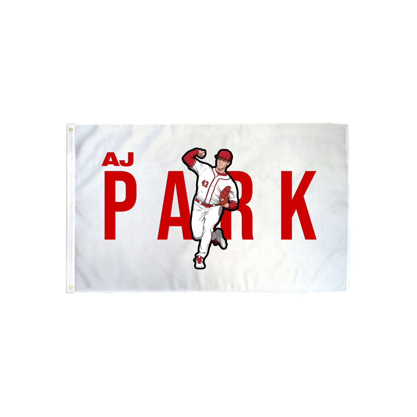 3x5 Flag — Player Name in Classic