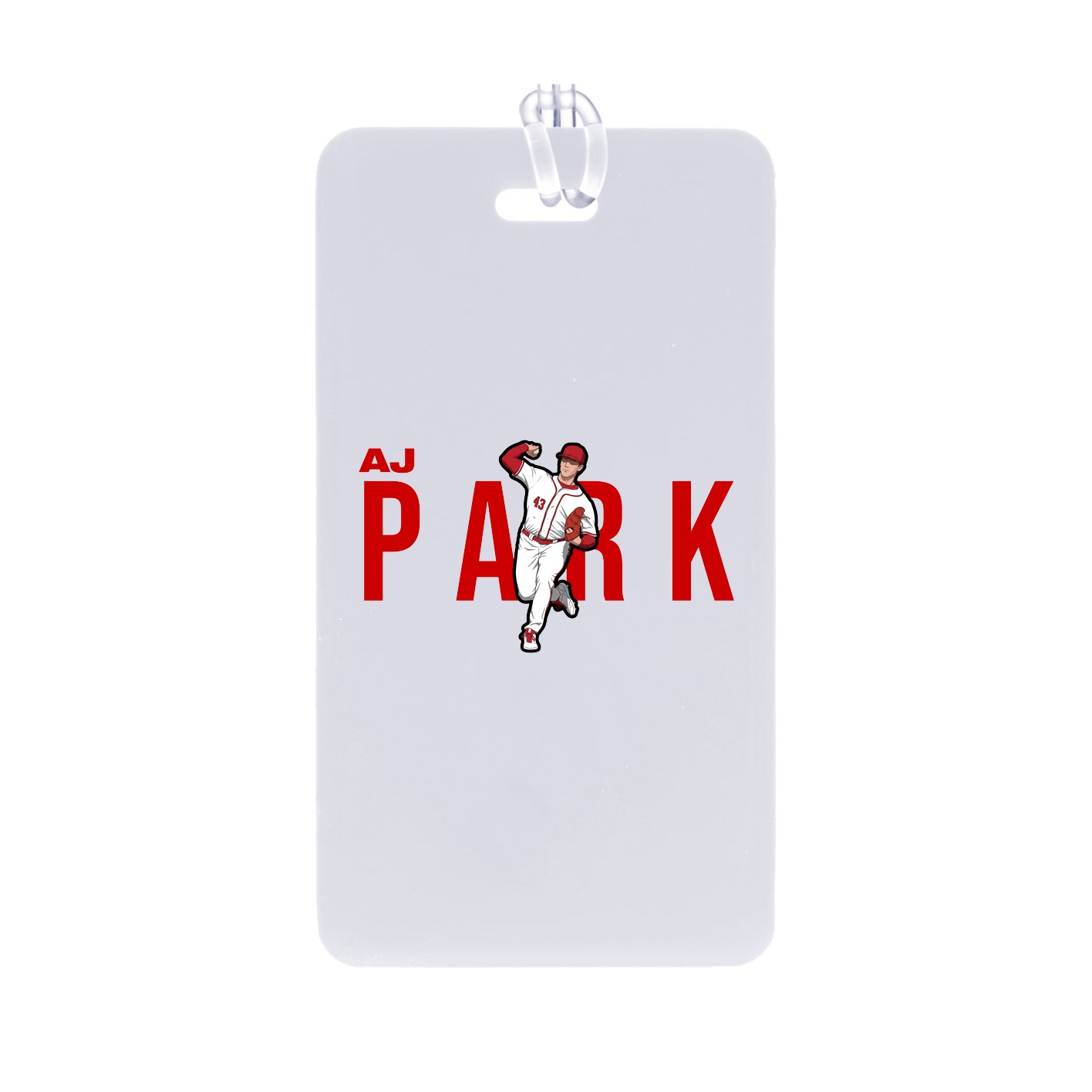 Bag Tag — Player Name in Classic