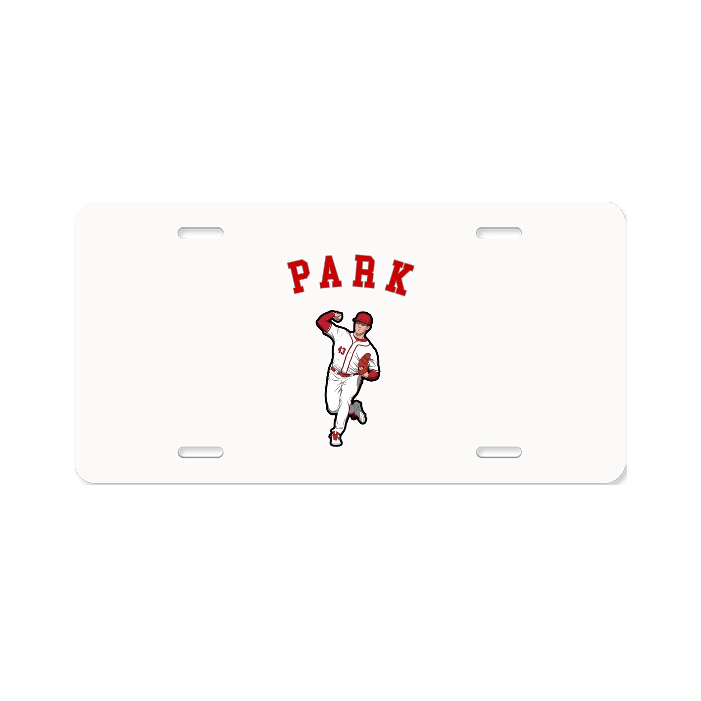 License Plate — Shirsey Arch in Classic