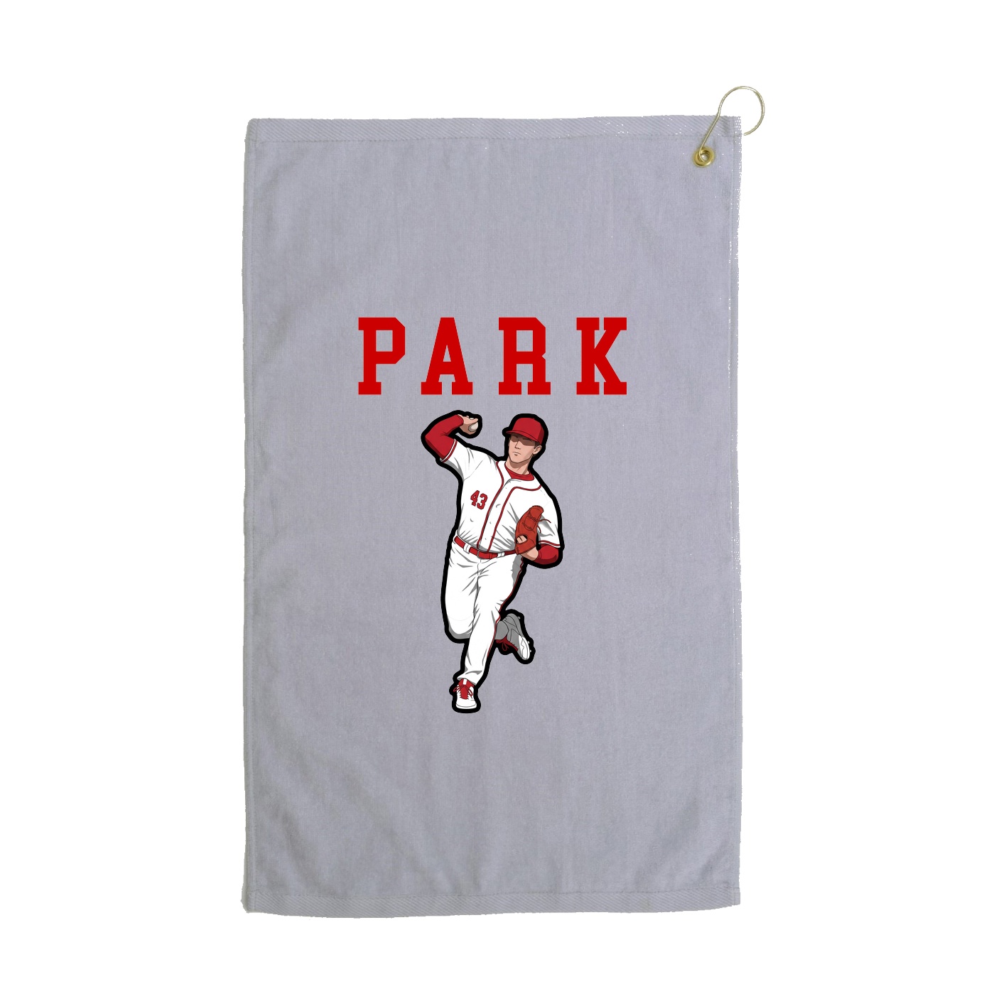 Golf Towel — Shirsey in Grey