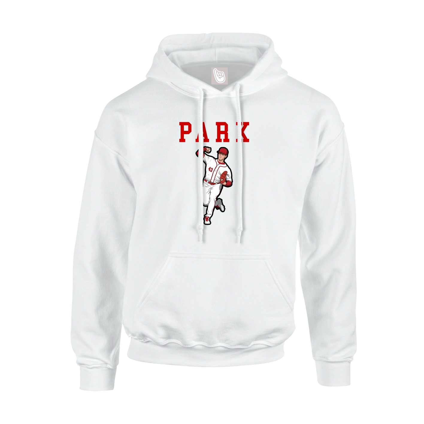 Youth Hoodie — Shirsey in White