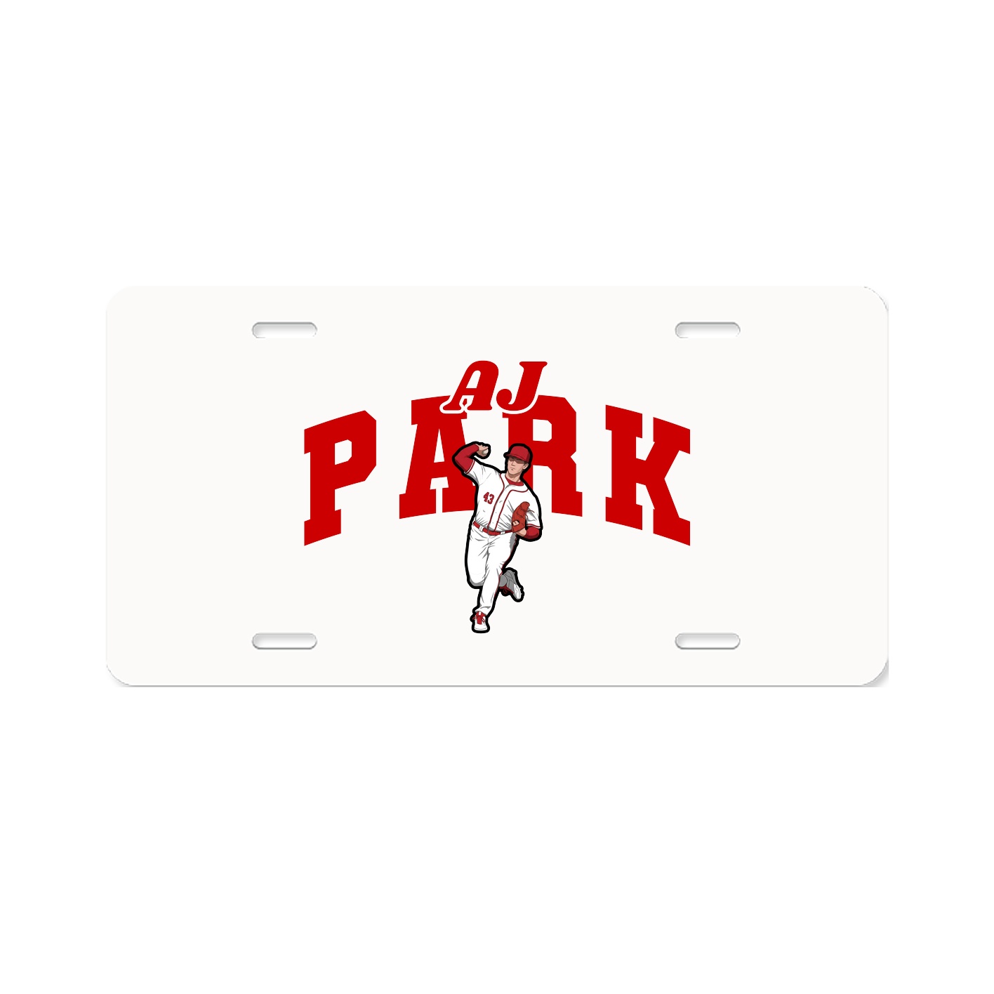 License Plate — Signature Arch in Classic