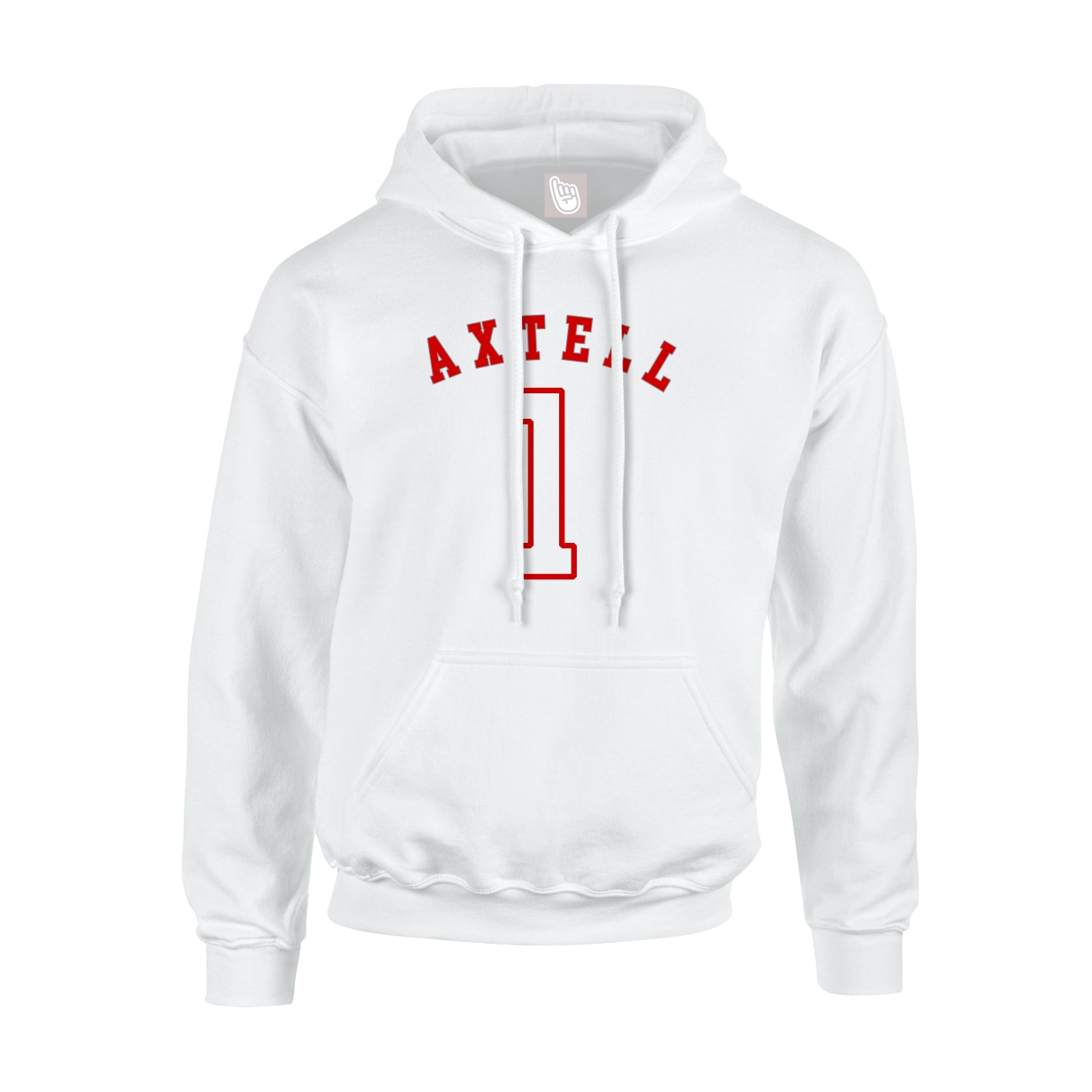 Hoodie — Shirsey Arch in White