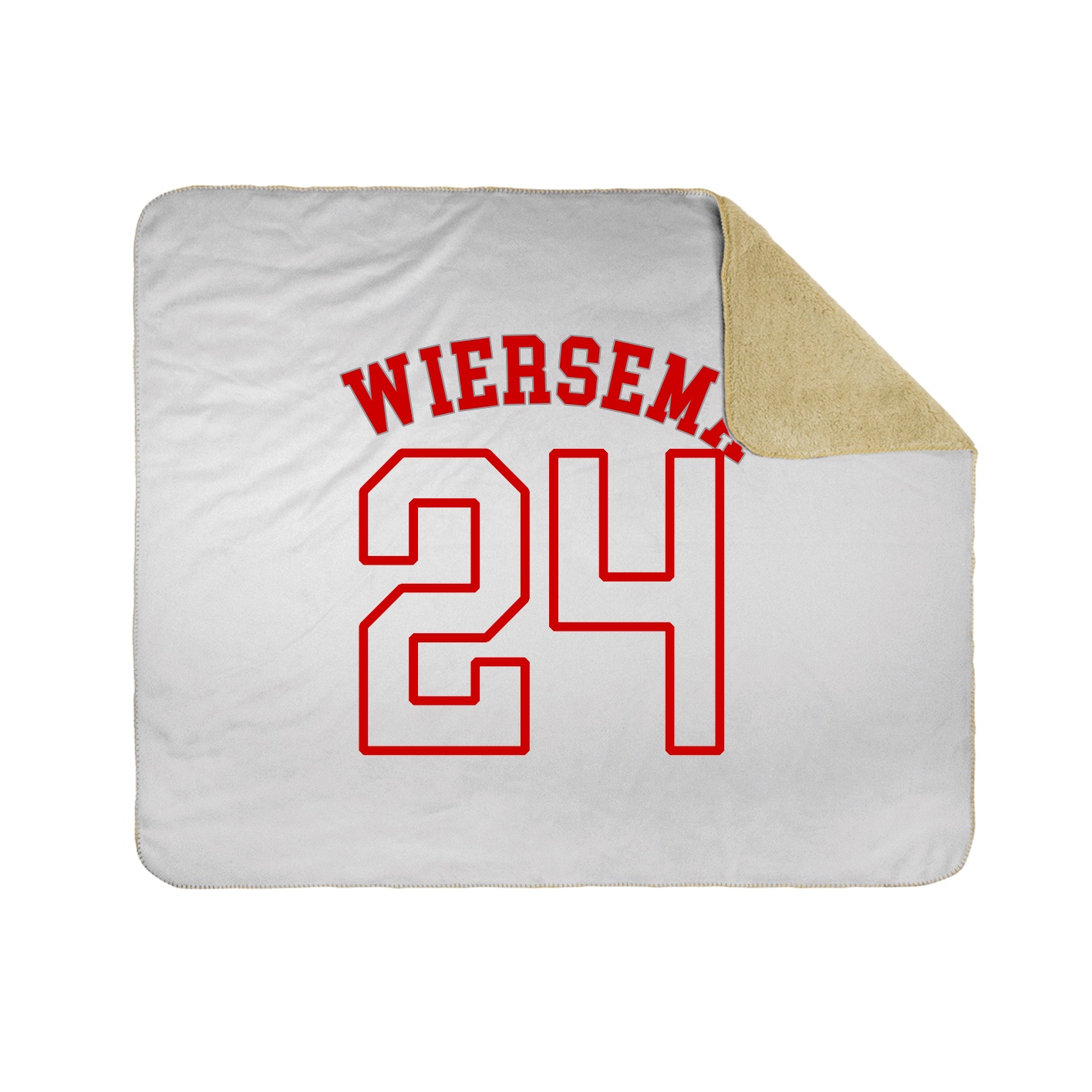 Throw Blanket — Shirsey Arch in White
