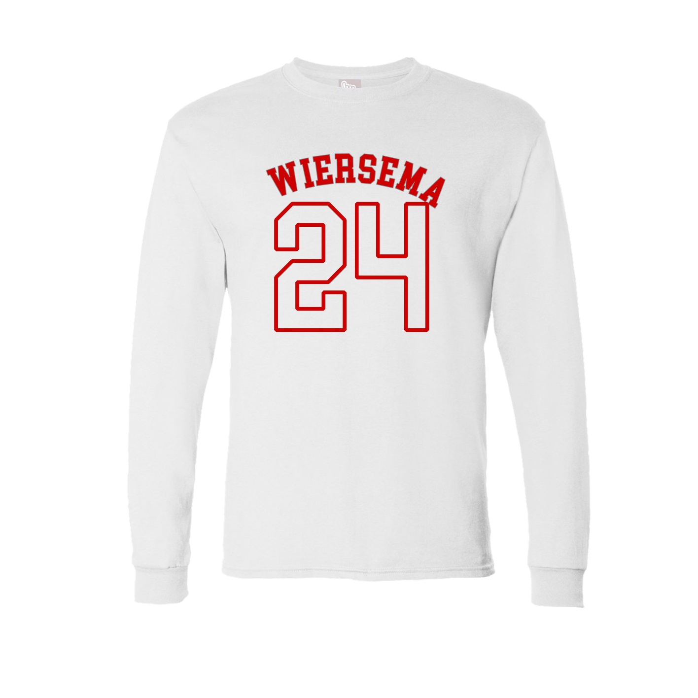 Long Sleeve Tee — Shirsey Arch in White