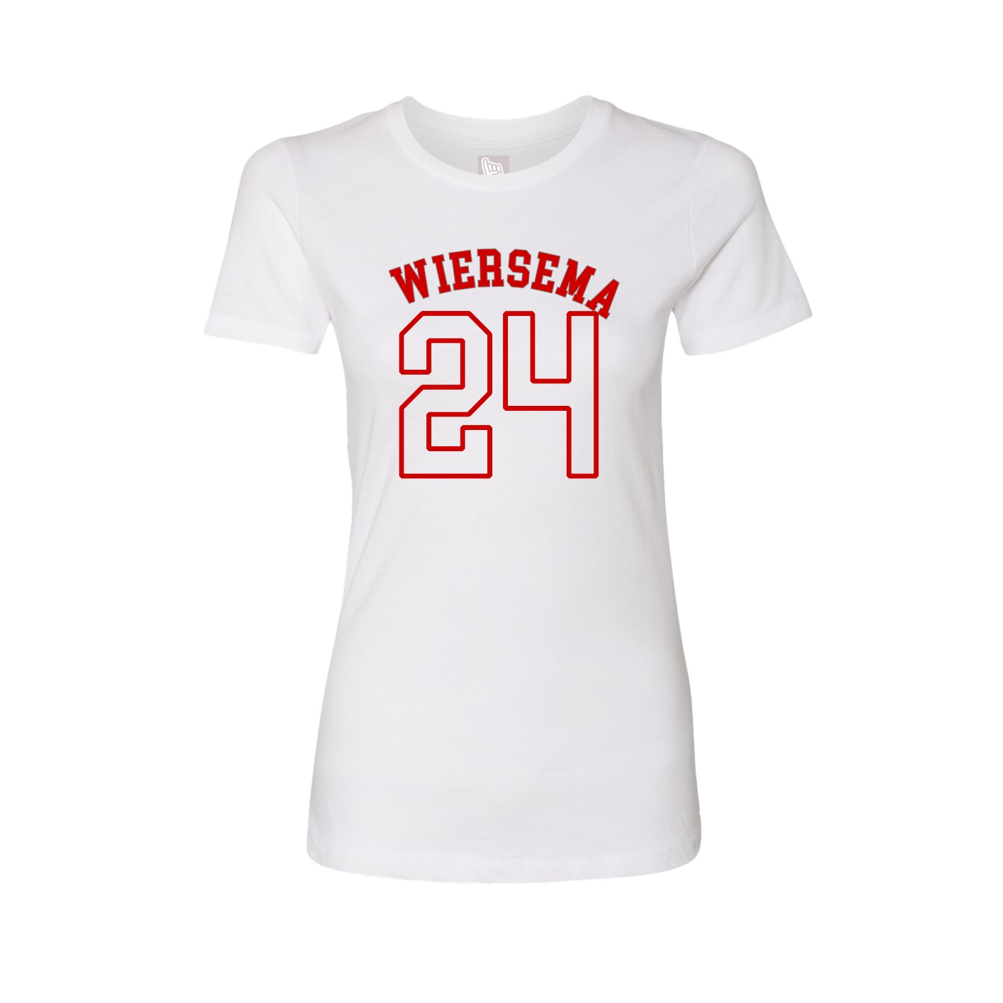 Womens Tee — Shirsey Arch in White
