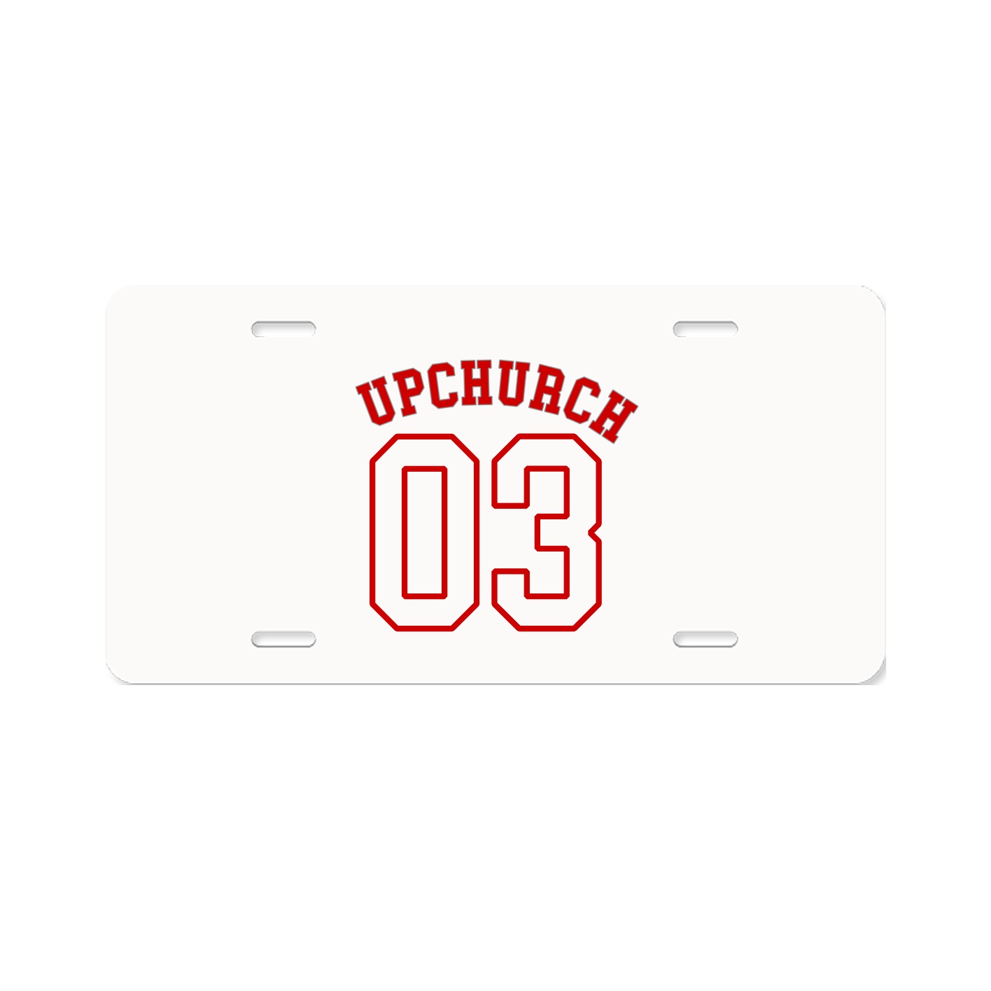 License Plate — Shirsey Arch in Classic