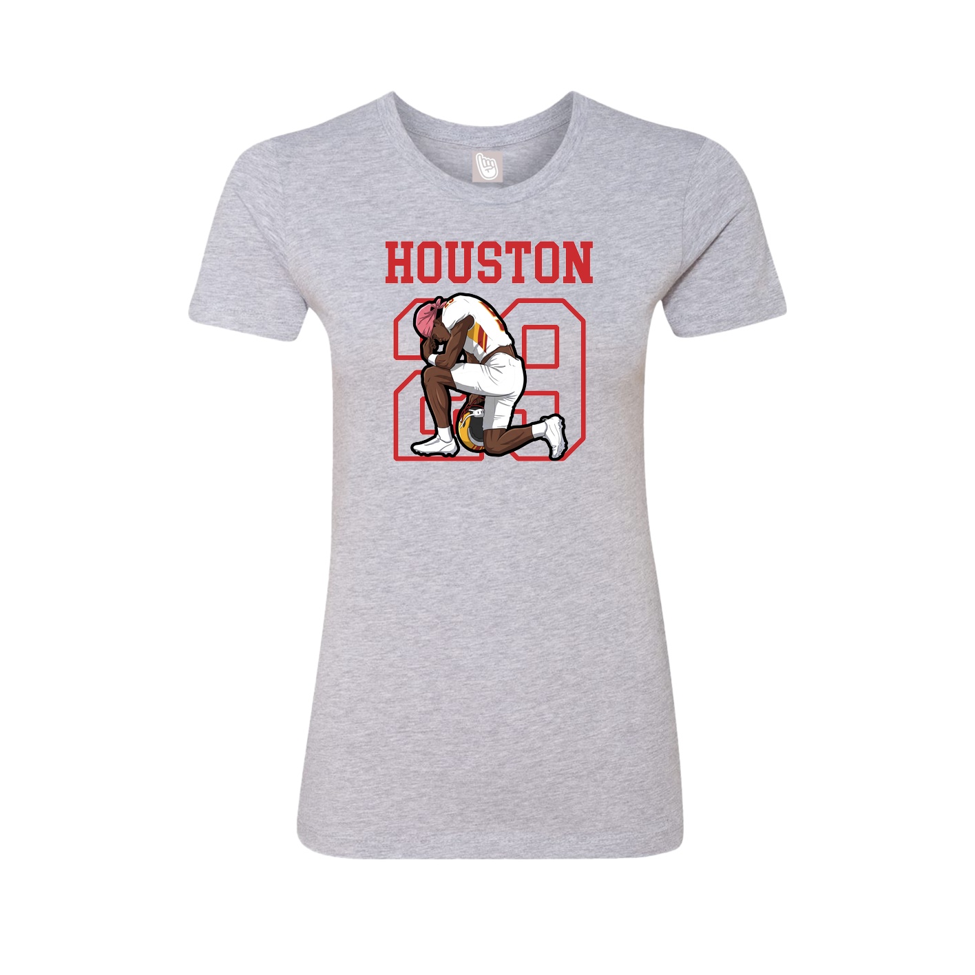 Fitted Women's Tee — Shirsey in Grey