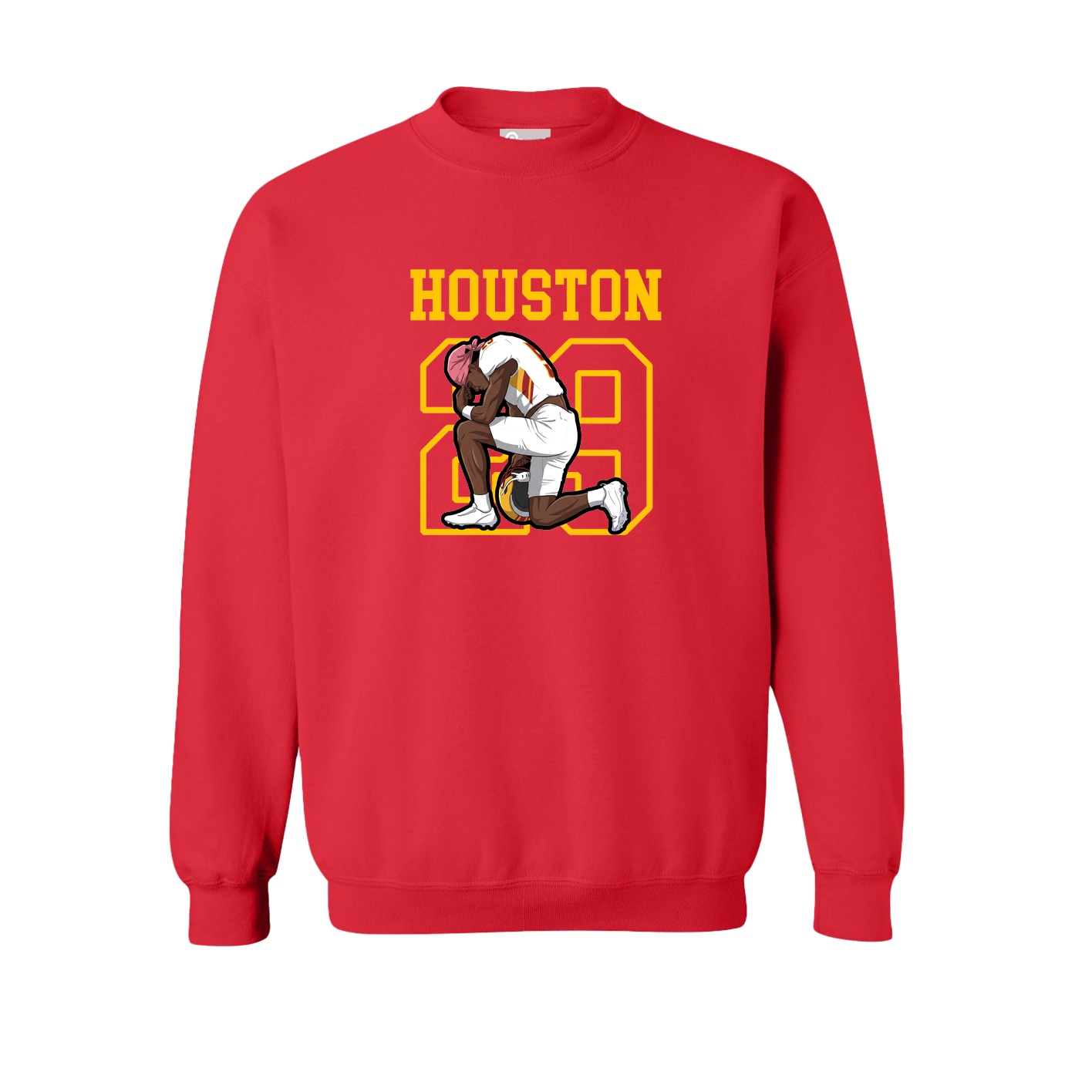 Fleece Crew — Shirsey in Red