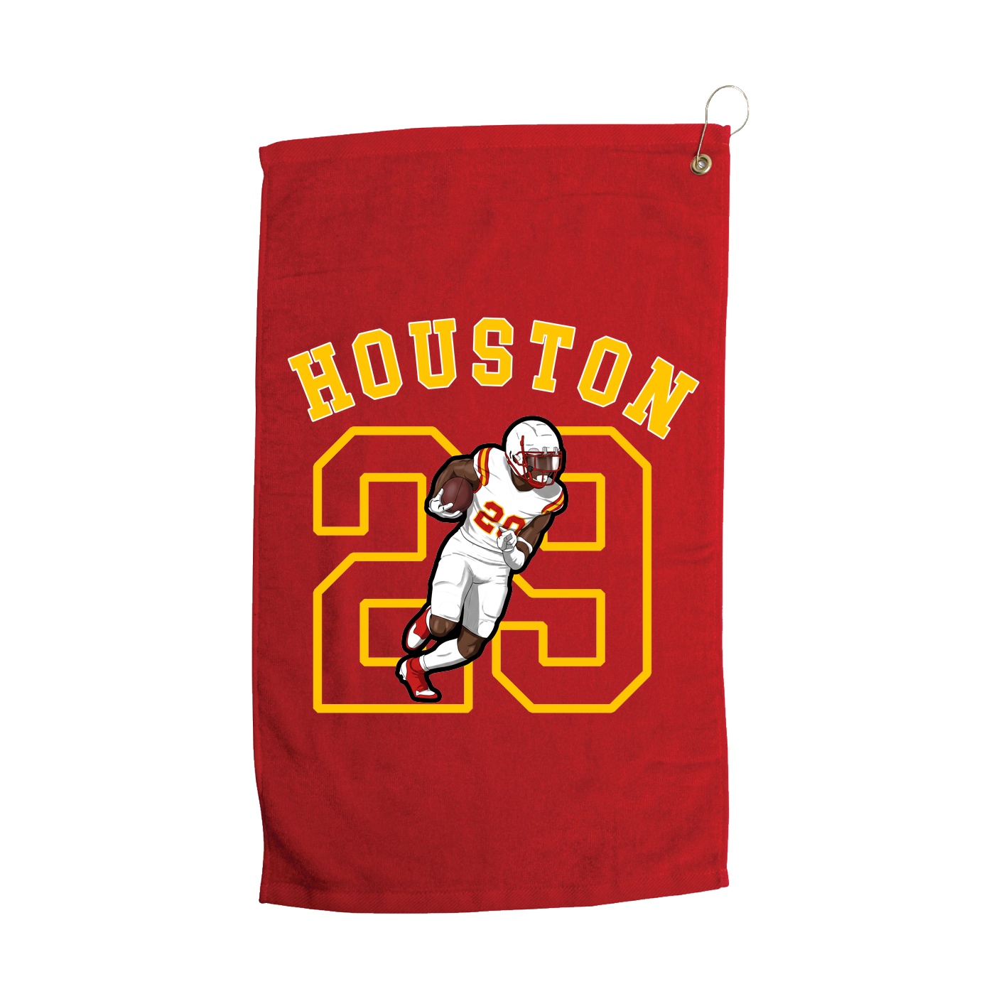 Golf Towel — Shirsey Arch in Red