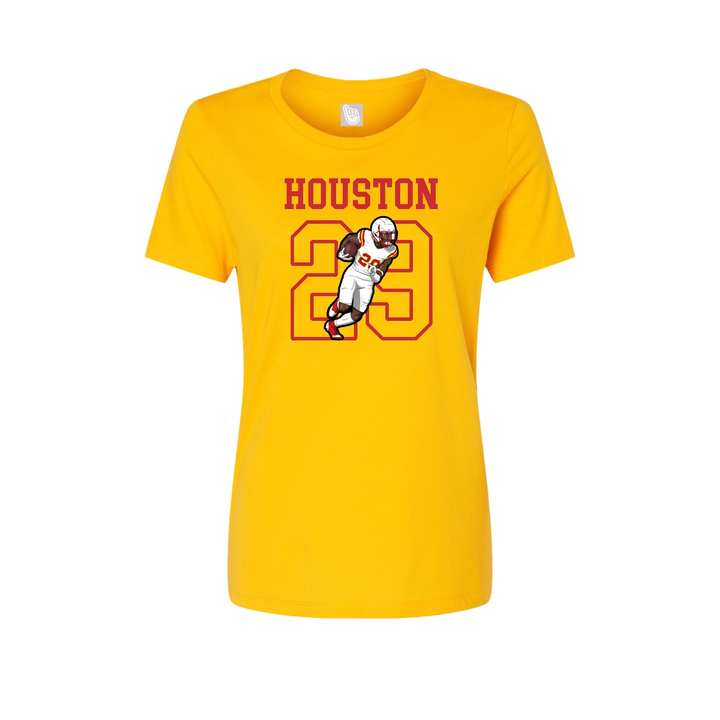 Fitted Women's Tee — Shirsey in Gold