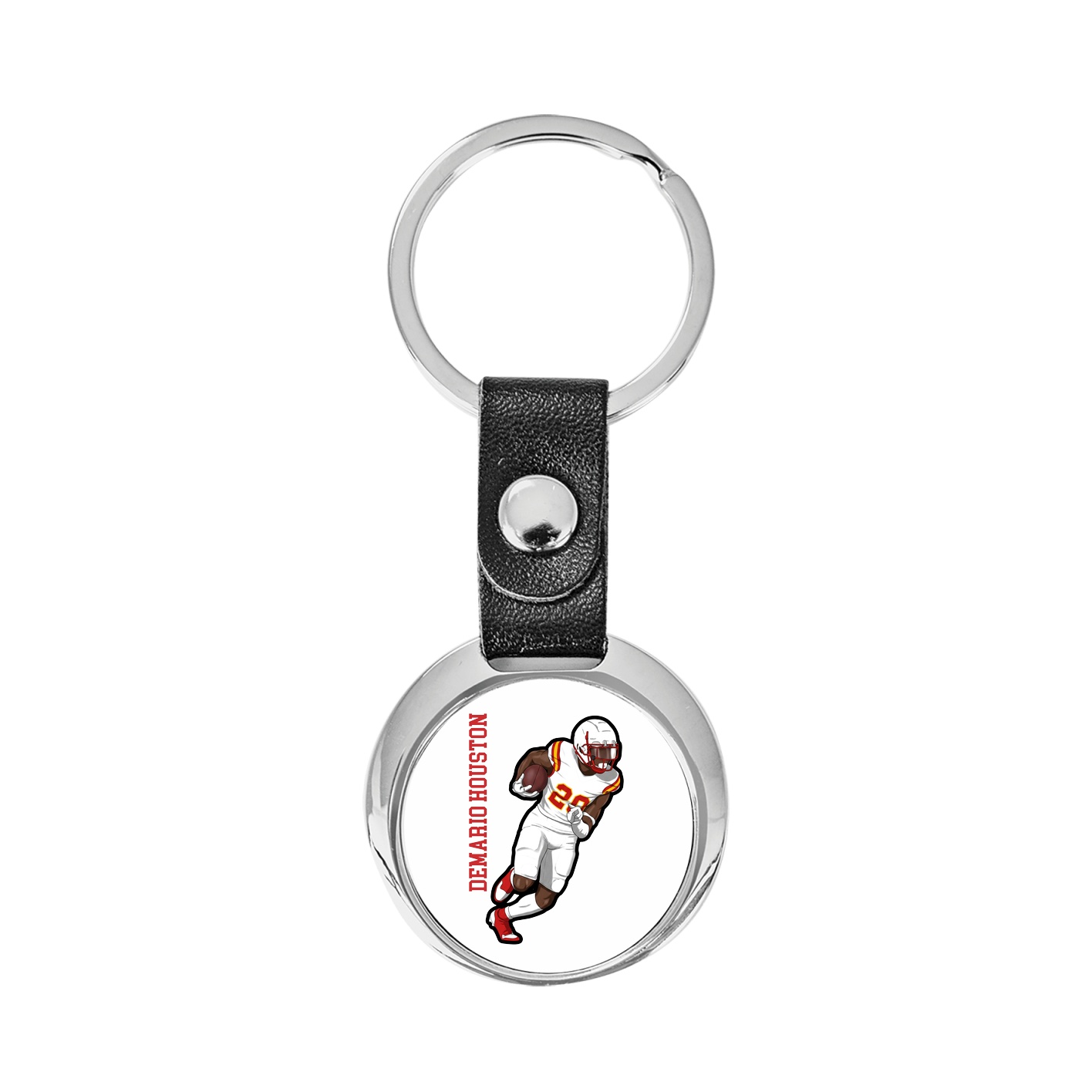 Key Chain — Name Vertical in Classic