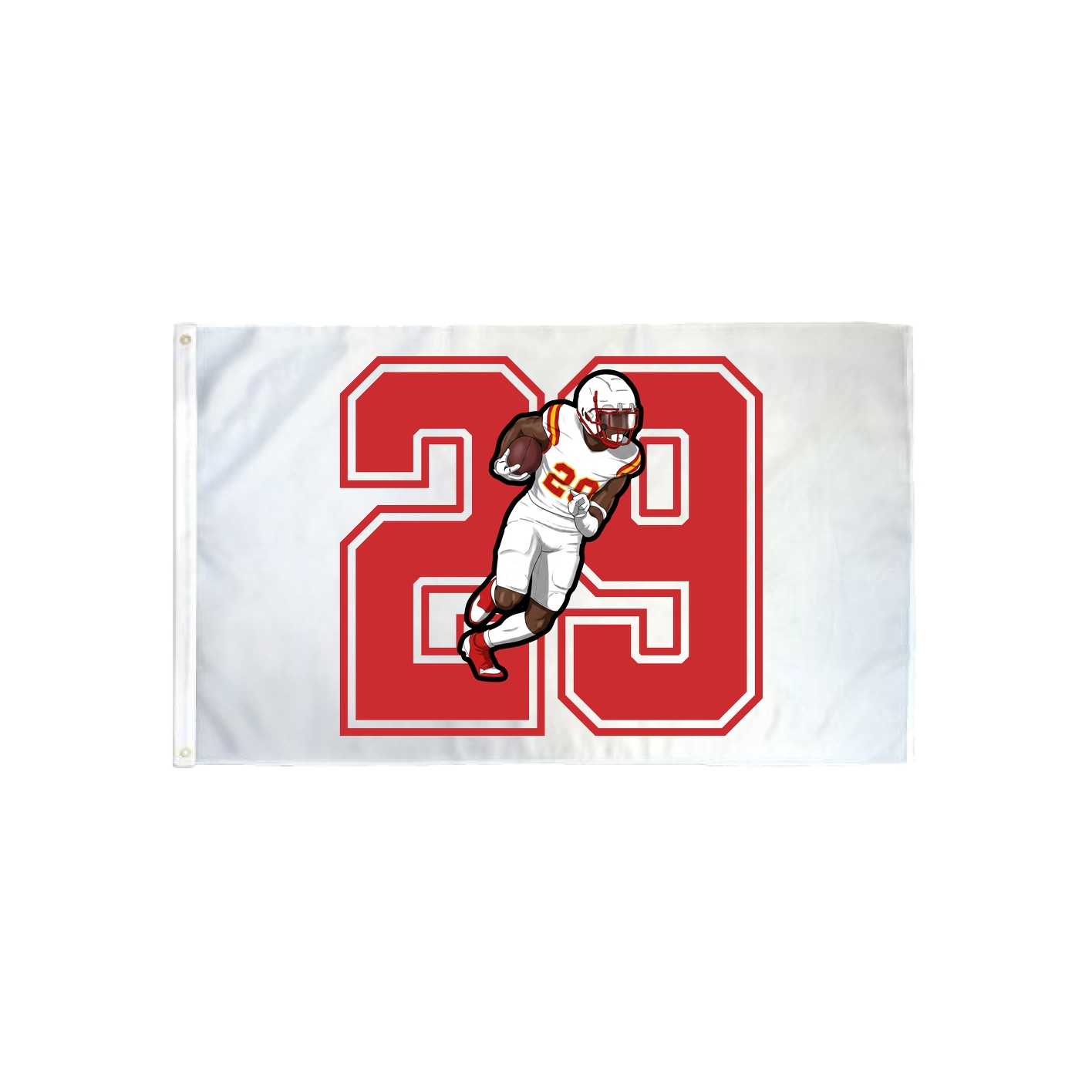 3x5 Flag — Number in Classic