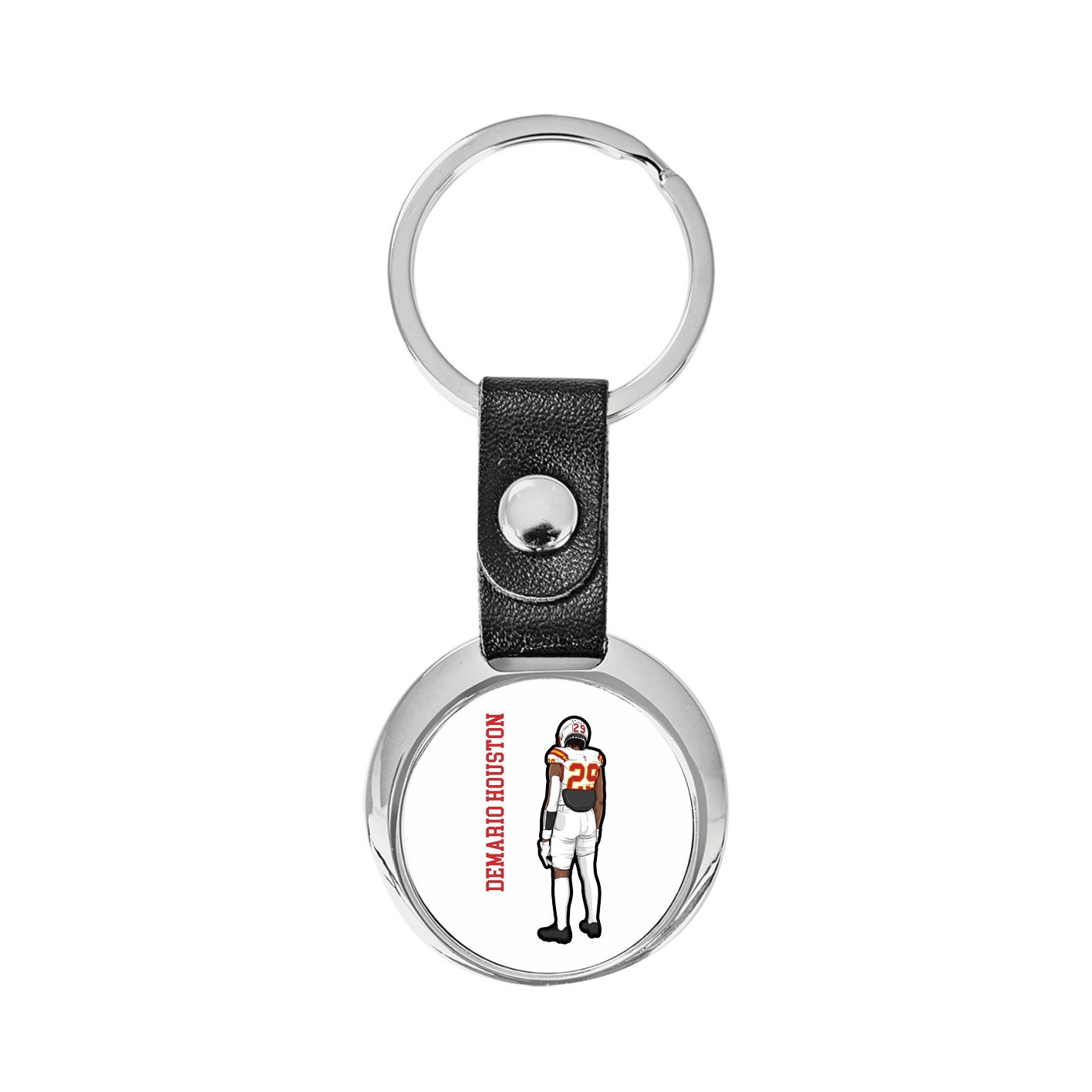 Key Chain — Name Vertical in Classic