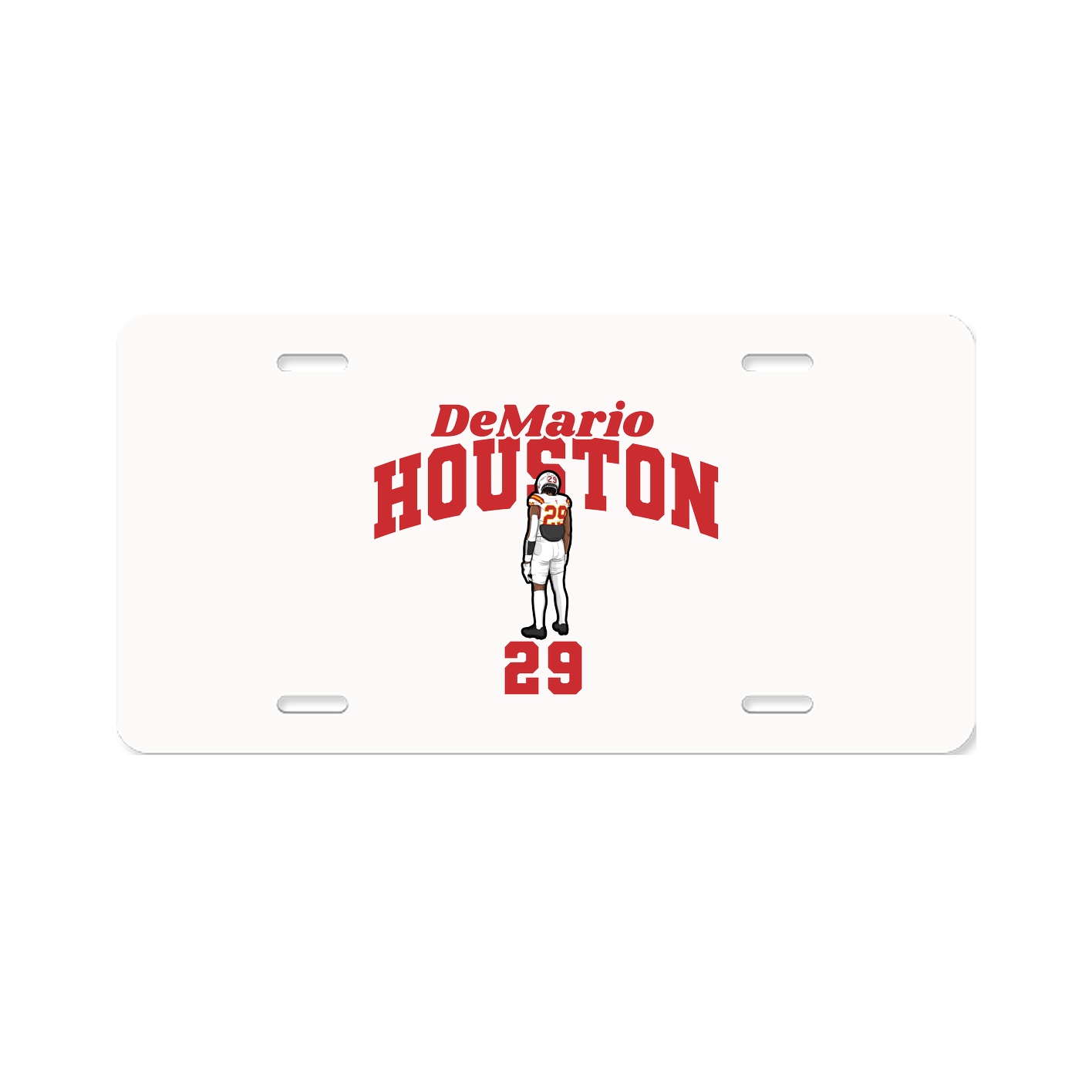 License Plate — Signature Arch in Classic