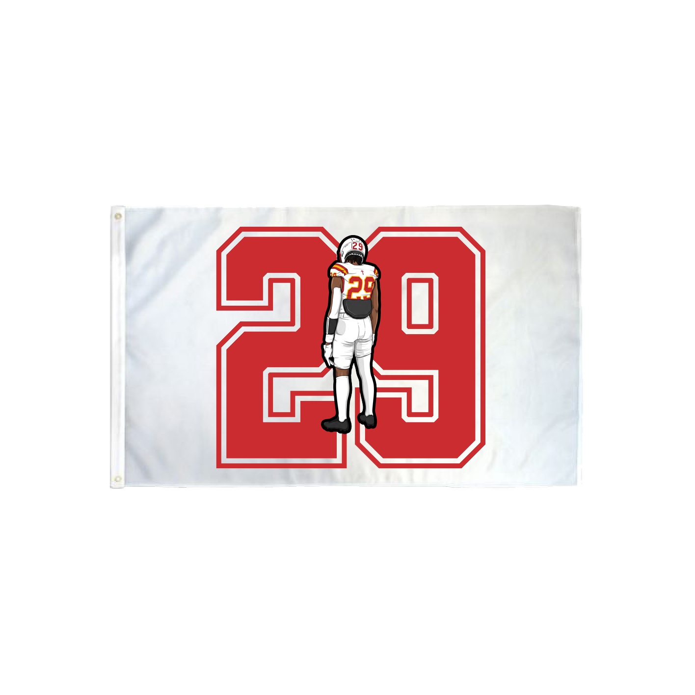 3x5 Flag — Number in Classic
